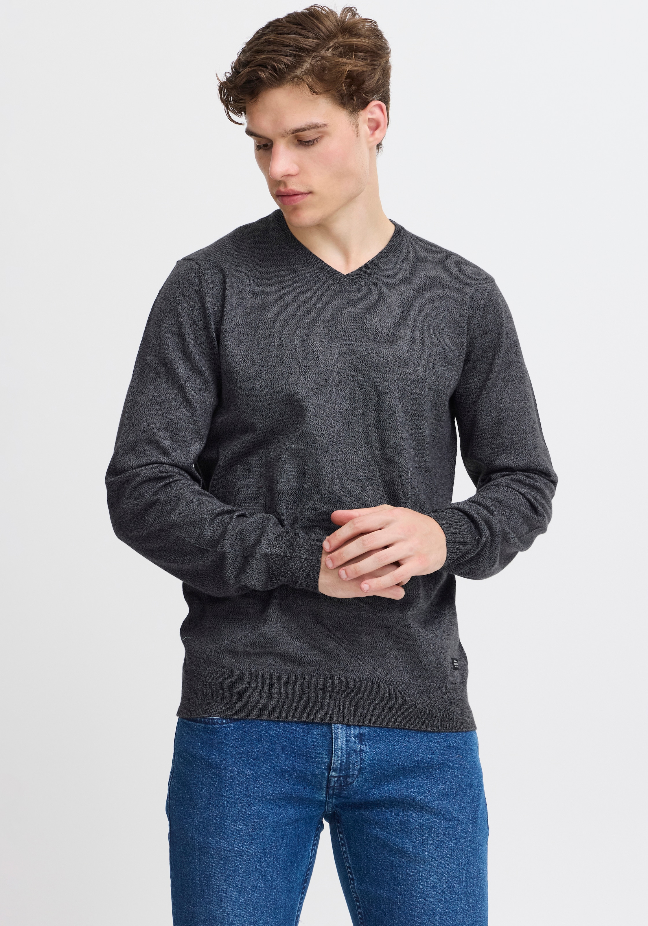 Blend V-Ausschnitt-Pullover »BHBRUTON V-neck«