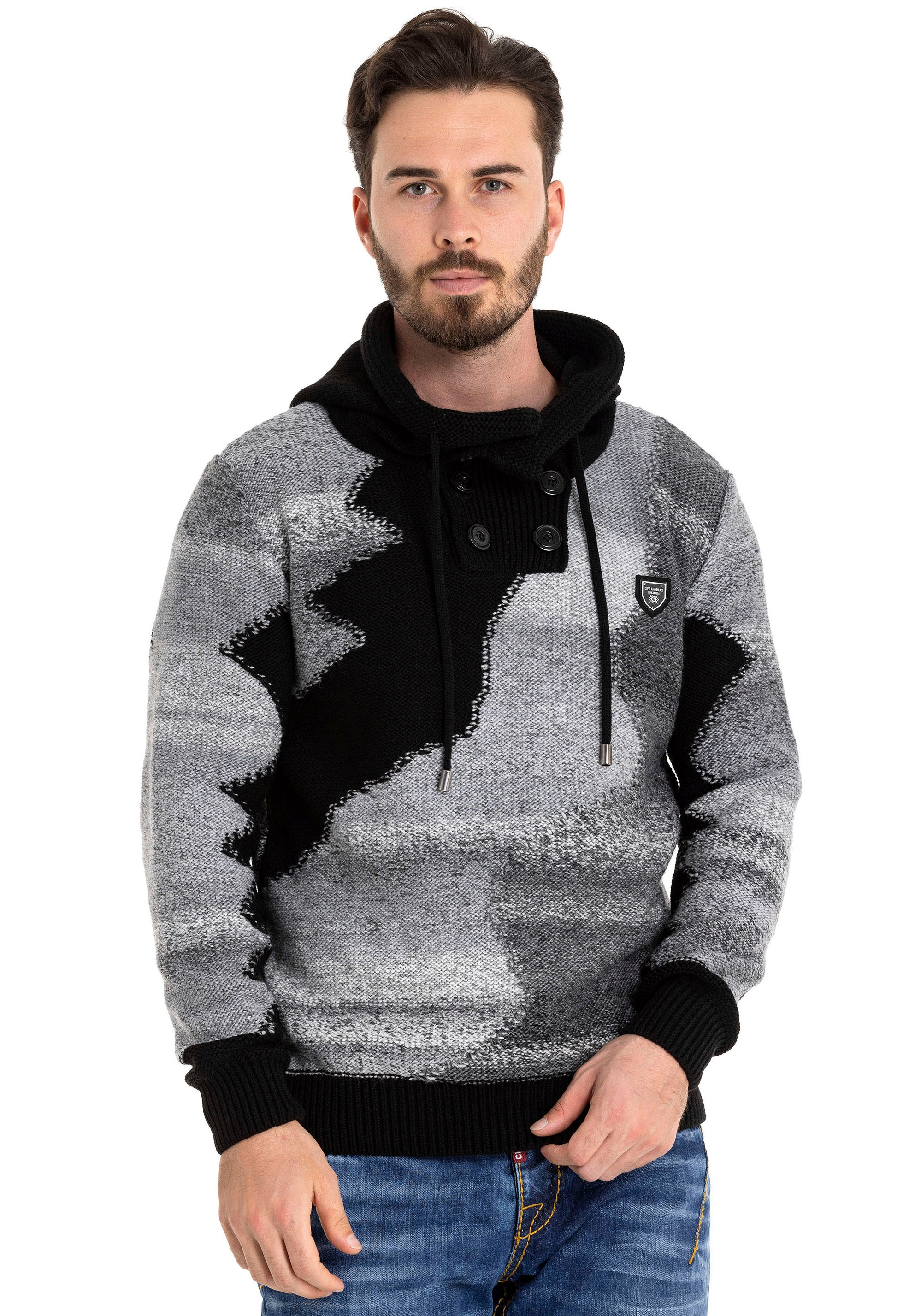 Cipo & Baxx Strickpullover