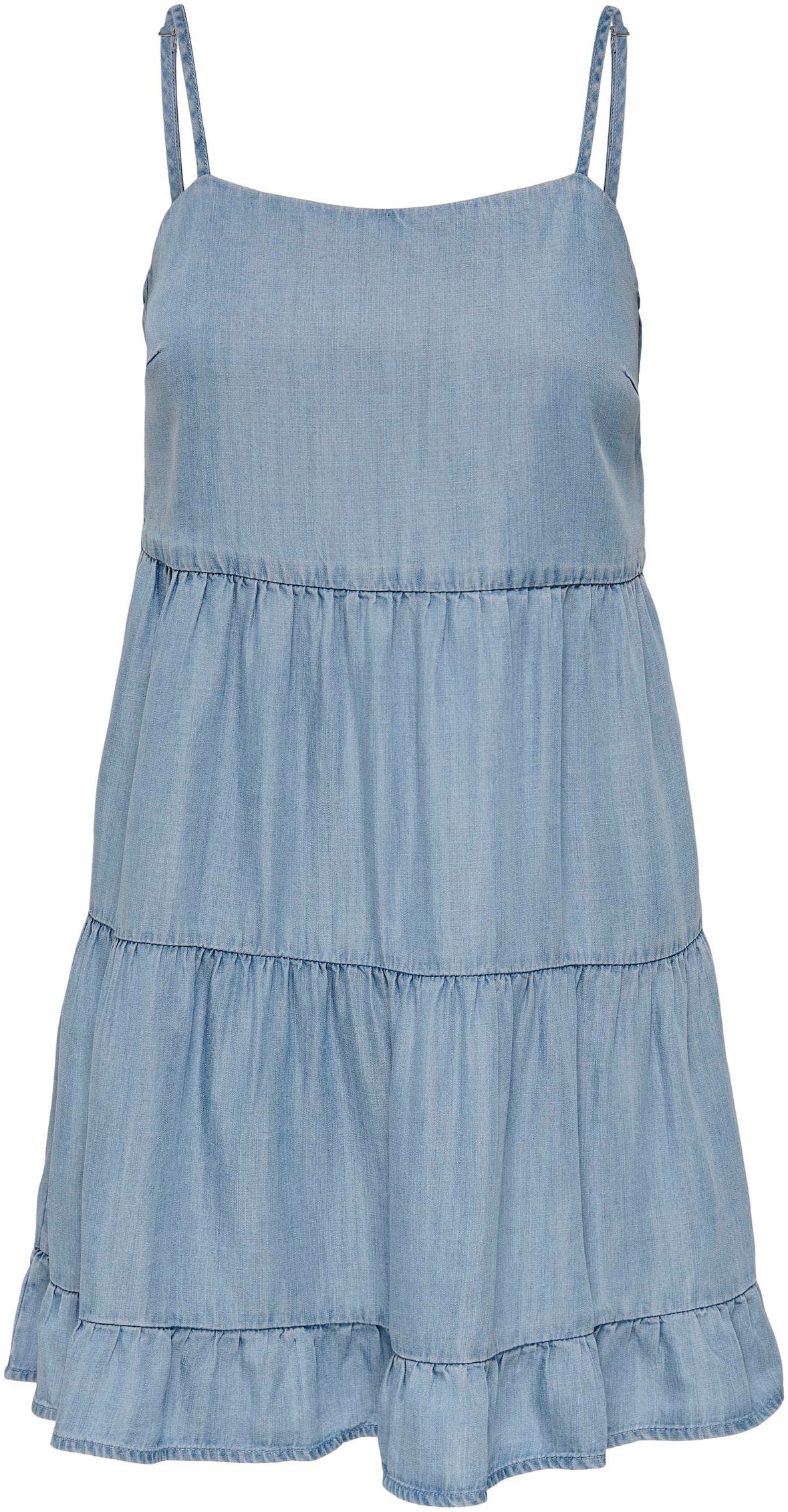 ONLY Jeanskleid »ONLRAGNA STRAP DNM DRESS« im Online-Shop bestellen