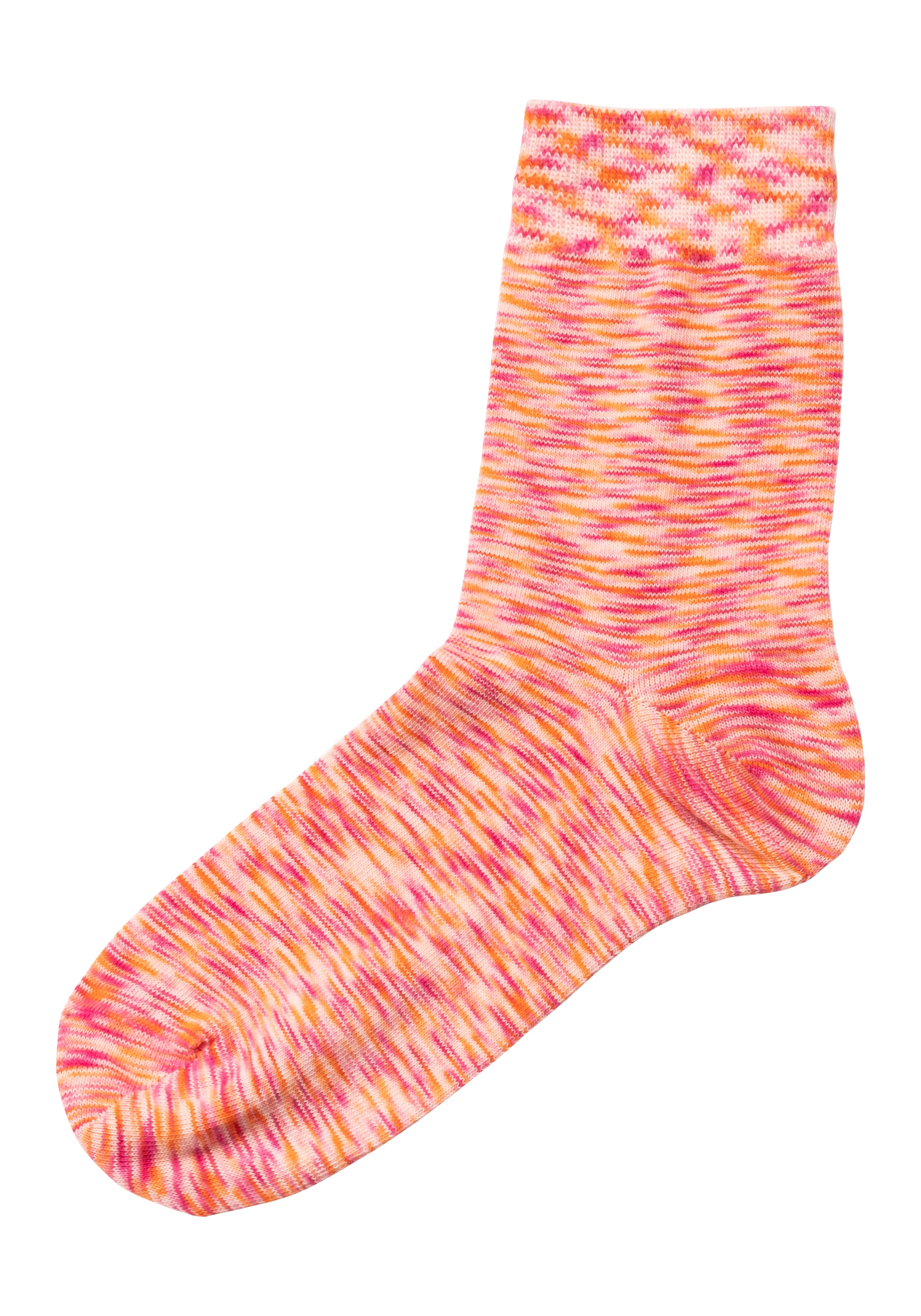 H.I.S Freizeitsocken, (Packung, 6 Paar), mit farbigem Garn