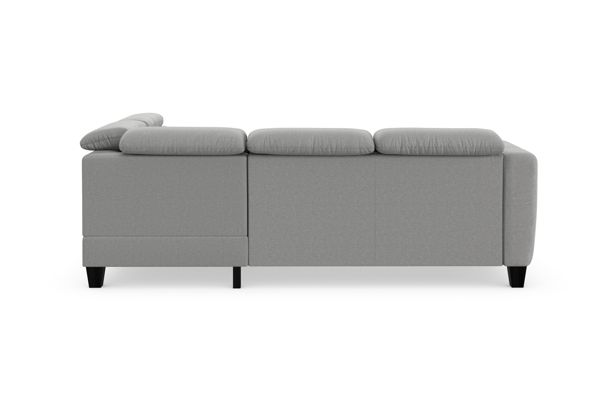 sit&more Ecksofa »Belluci L-Form«, inklusive Federkern, wahlweise mit Bettfunktion und Bettkasten