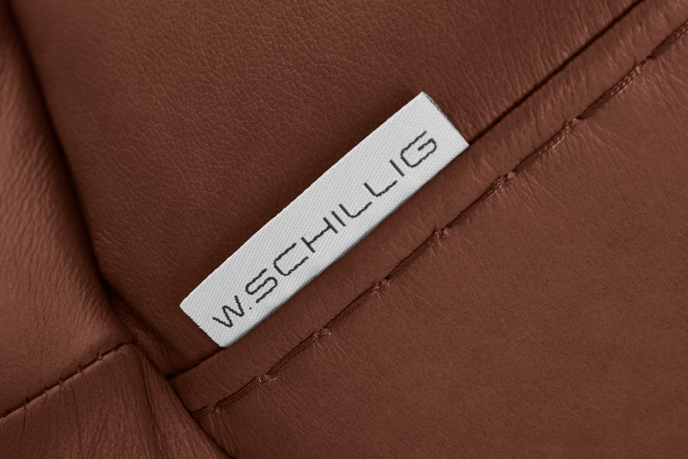 W.SCHILLIG 2-Sitzer »montanaa«, mit Metallkufen in Schwarz pulverbeschichtet, Breite 192 cm