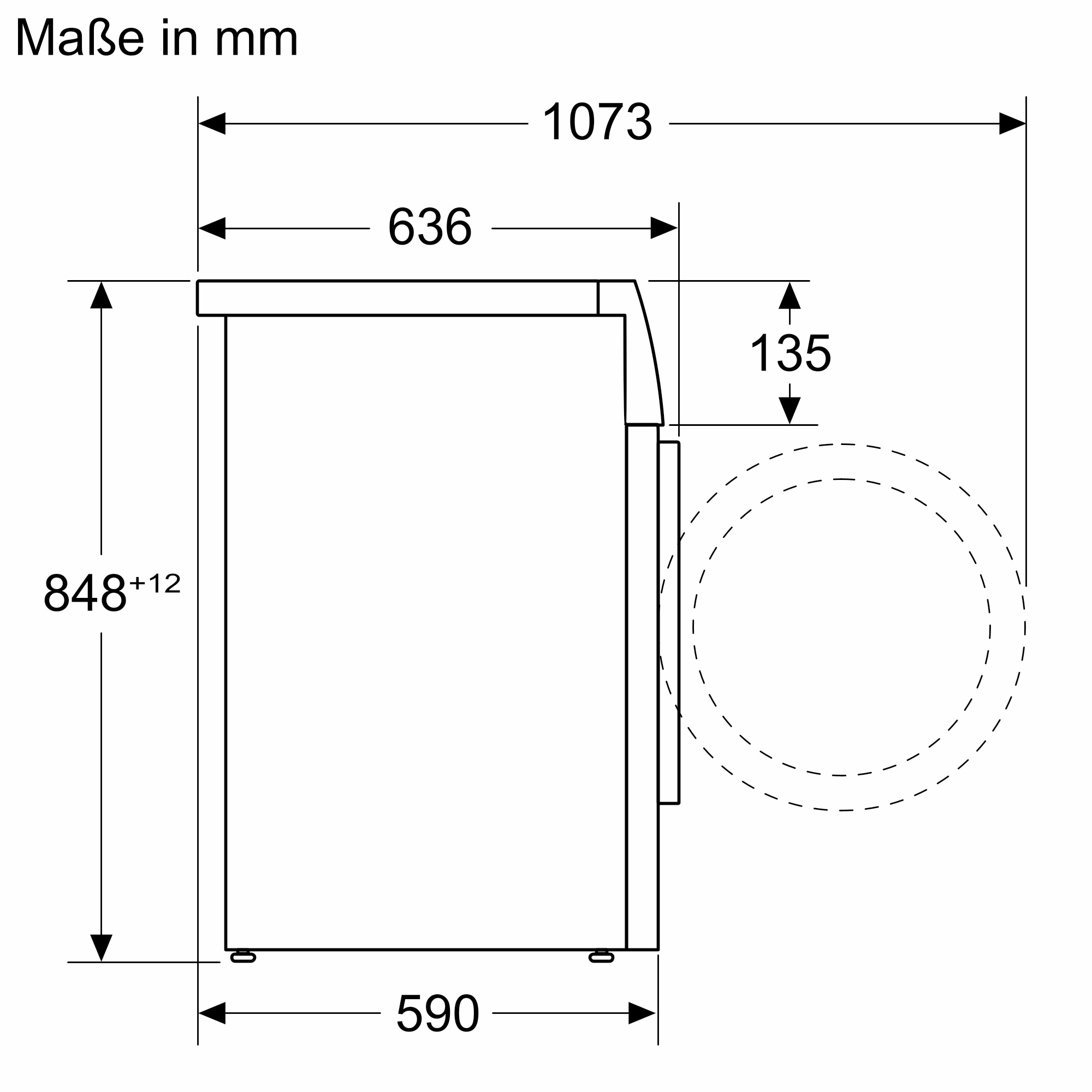 SIEMENS Waschmaschine iQ500 »WG44G2F41«, 9 kg, 1400 U/min, i-Dos: automatische Dosierung & smartFinish: glättet dank Dampf Falten