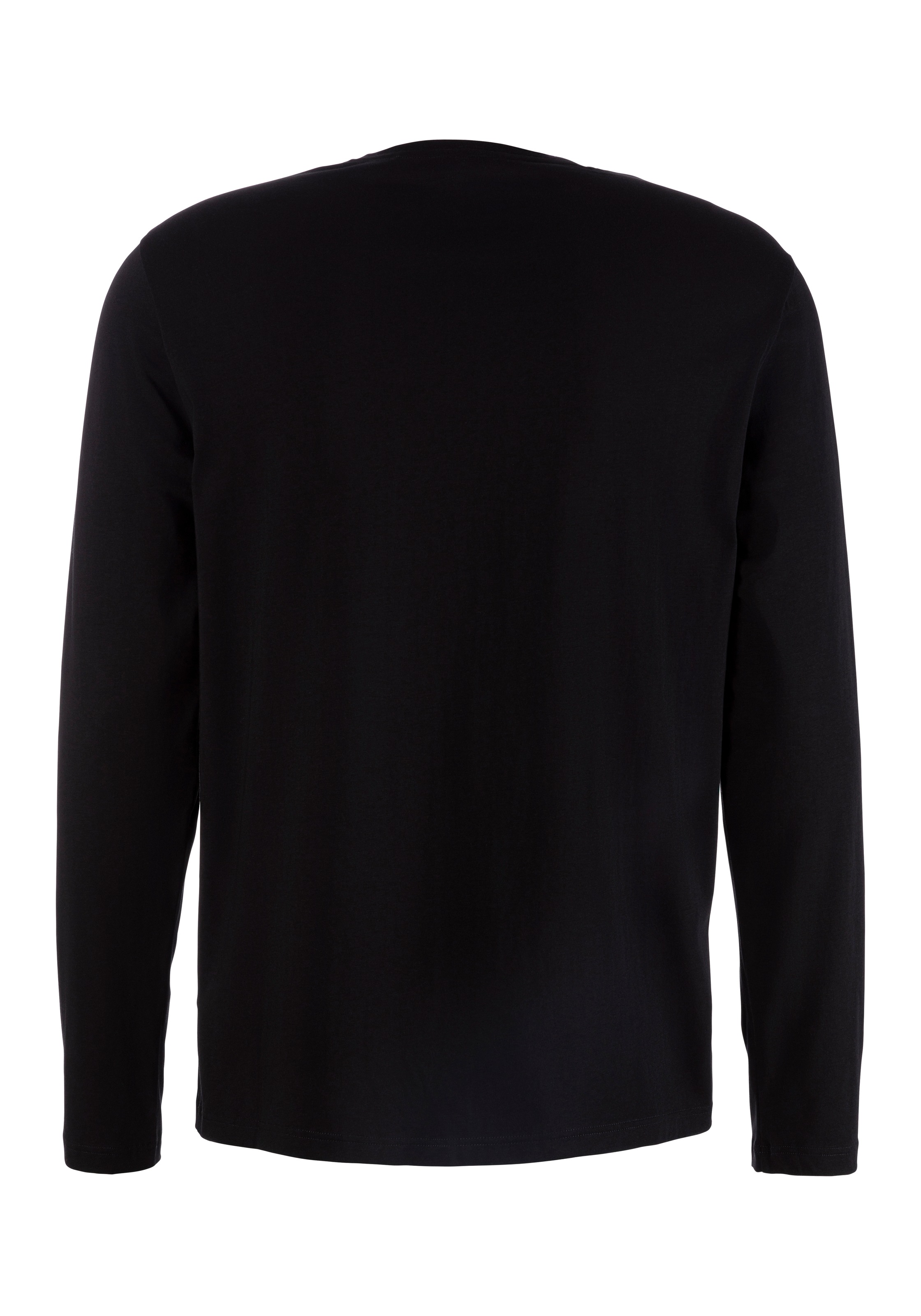BOSS Langarmshirt »Mix&Match LS-Shirt R«, mit BOSS Stickerei auf der Brust