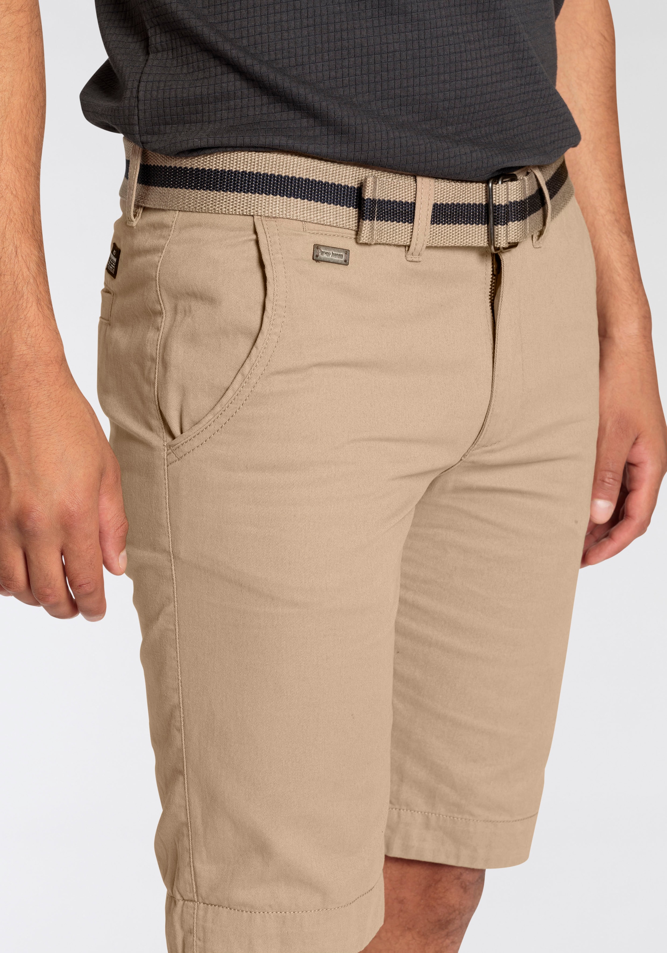 5. Bild von Bruno Banani Chinoshorts, inklusive Gürtel