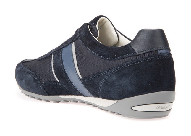 Geox Sneaker »U WELLS A«, Freizeitschuh, Schnürschuh mit Logoverzierung