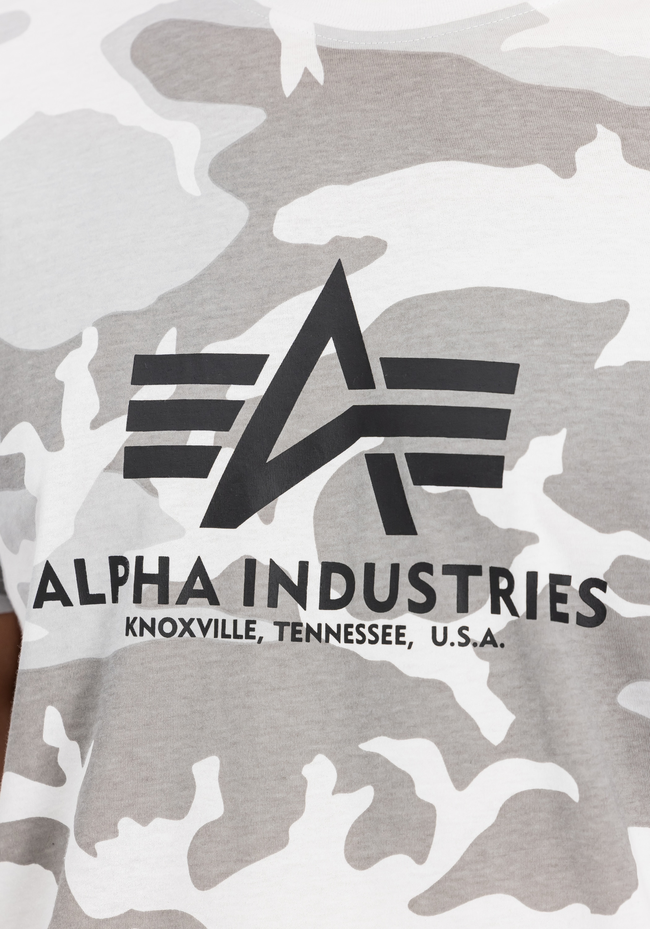 Alpha Industries T-Shirt »Alpha Industries Men - T-Shirts Basic T-Shirt Camo«