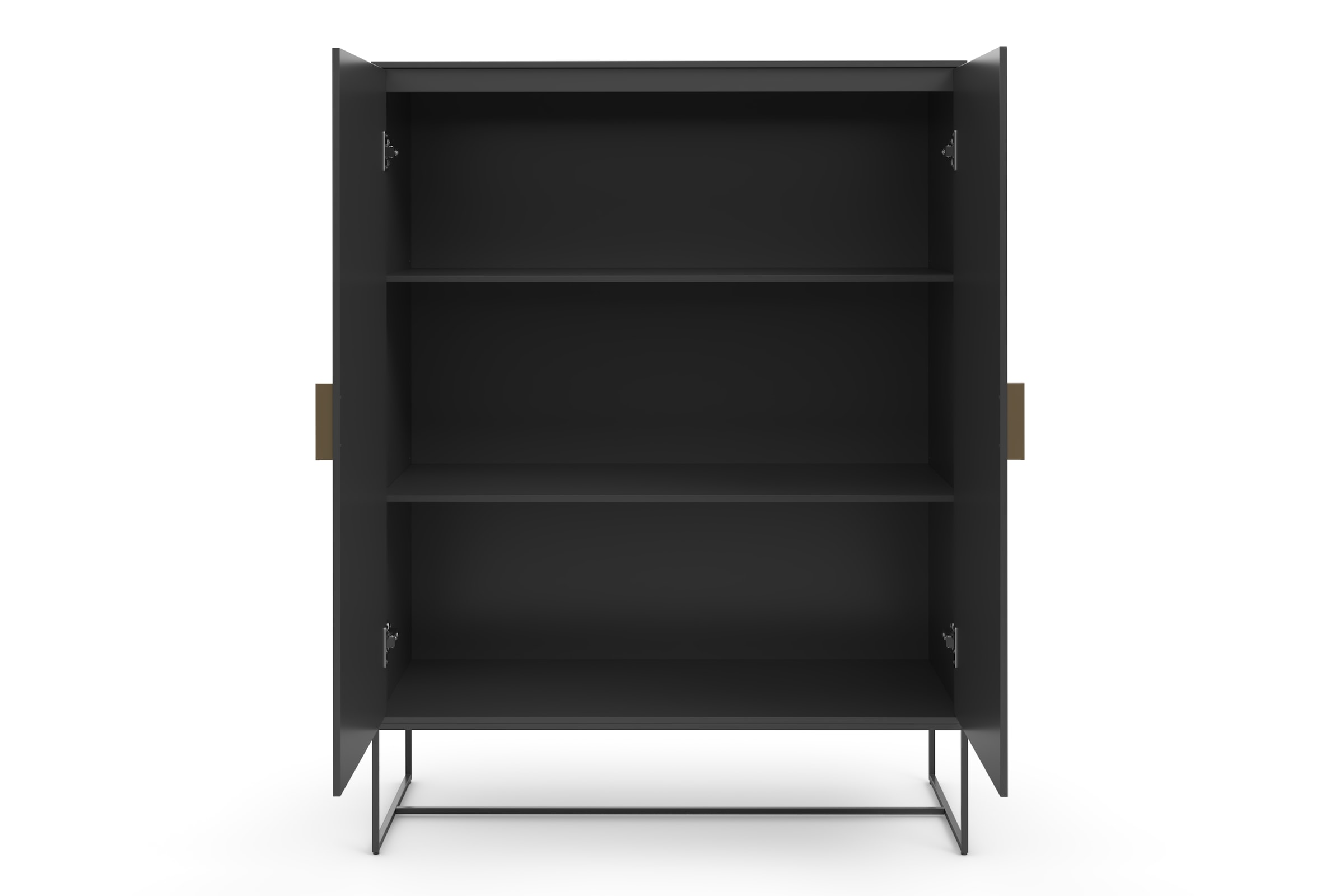 Places of Style Highboard »Abito«, Midischrank mit Drehtüren und 2 Einlegeböden, Breite 90 cm