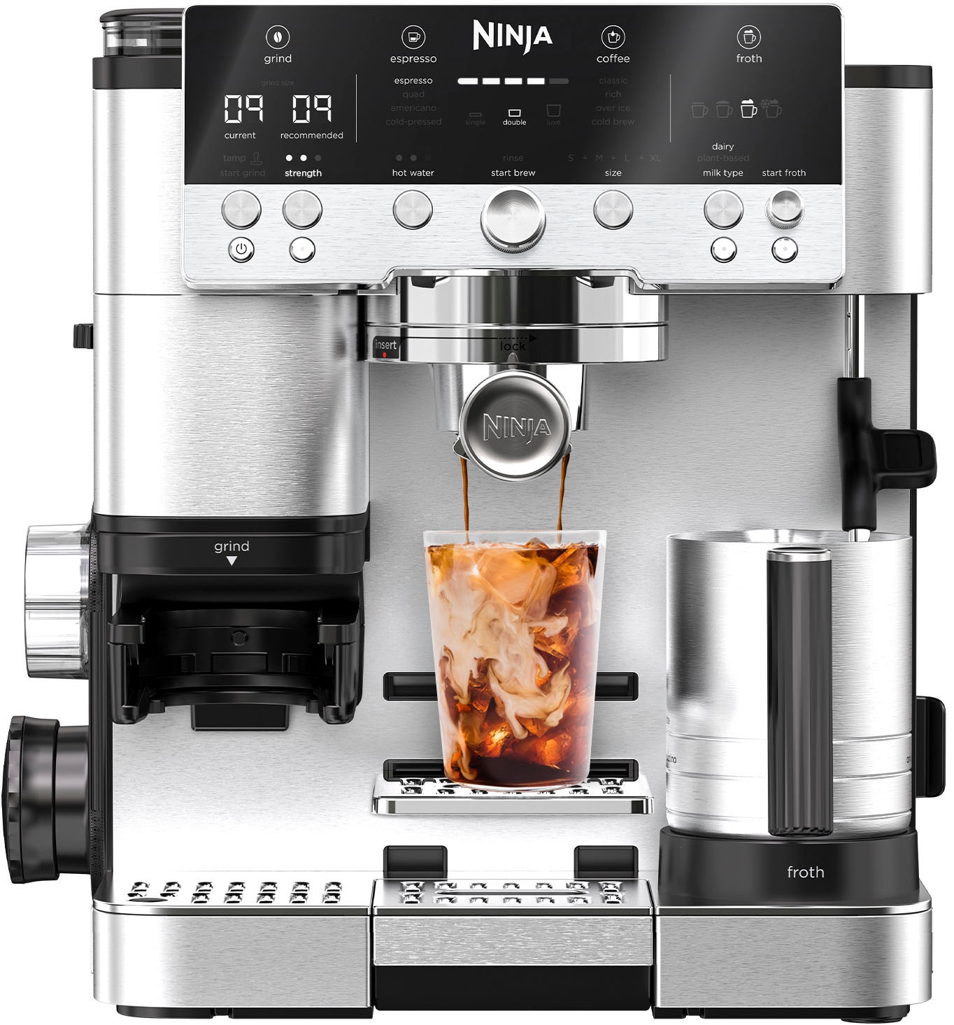 NINJA Espressomaschine »ES601EU«, Espresso-, Cold Brew- und Filterkaffeemaschine