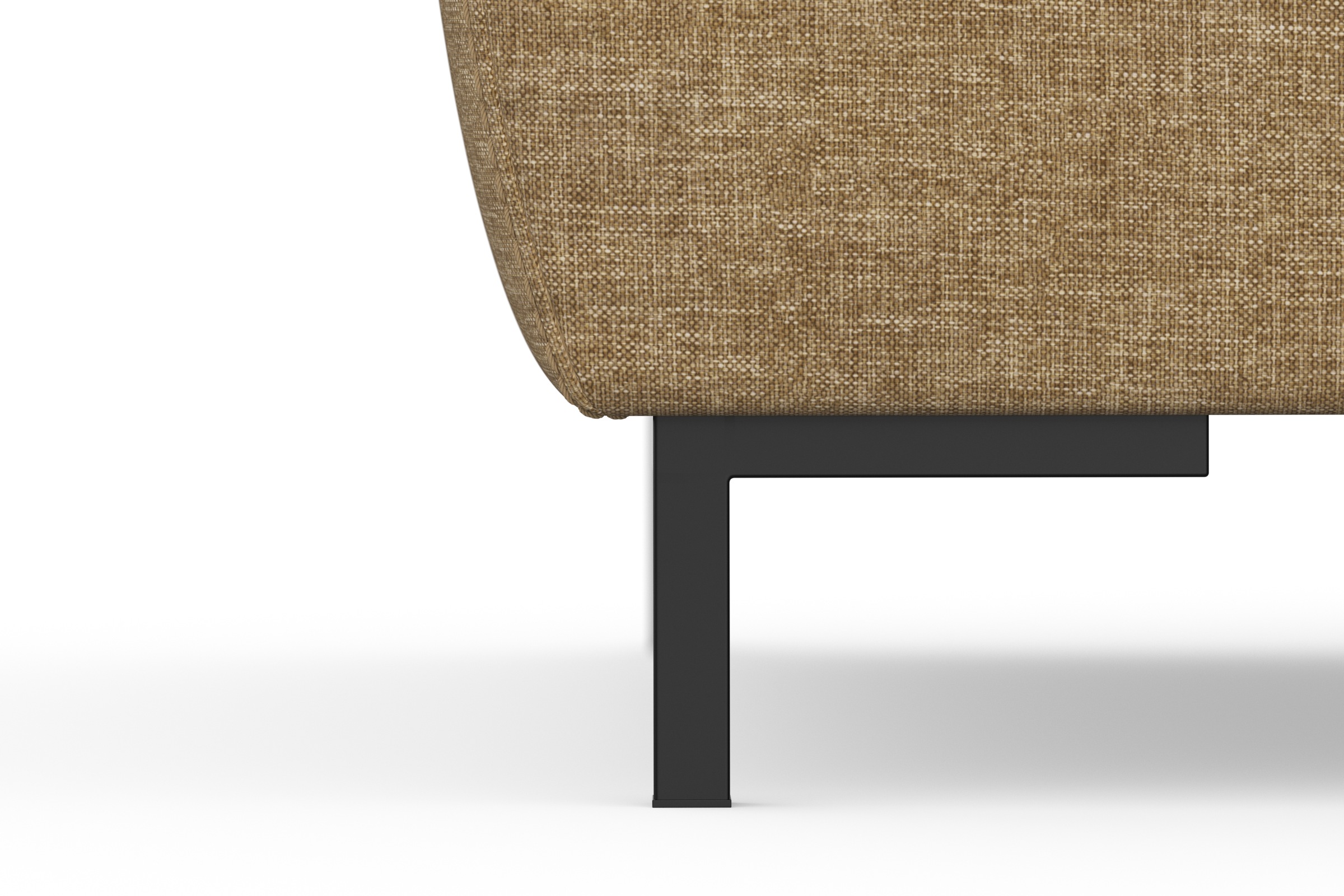 DOMO collection Ecksofa »Capelo, komfortabel, klare Linien zeichnen dieses Design aus, L-Form« mit Armteilverstellung, wahlweise mit Bettfunktion, Federkern