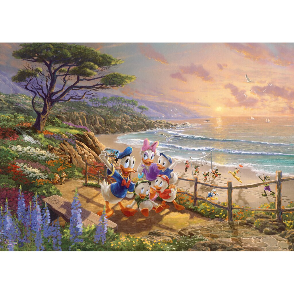 Schmidt Spiele Puzzle »Donald & Daisy, A Duck Day Afternoon«