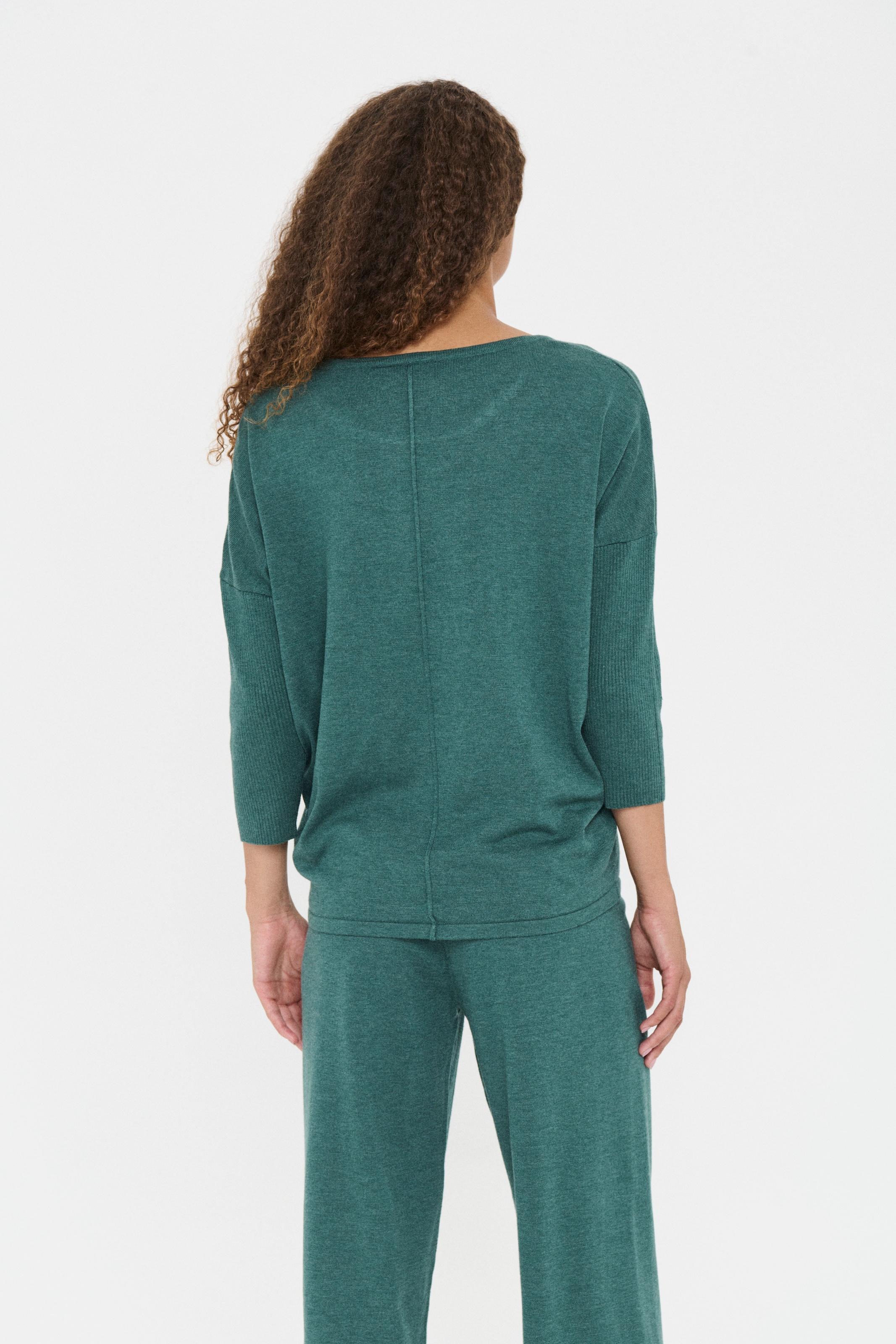 Saint Tropez Rundhalspullover »A2561, MilaSZ R-Neck« Viskosemischung, Casual fit