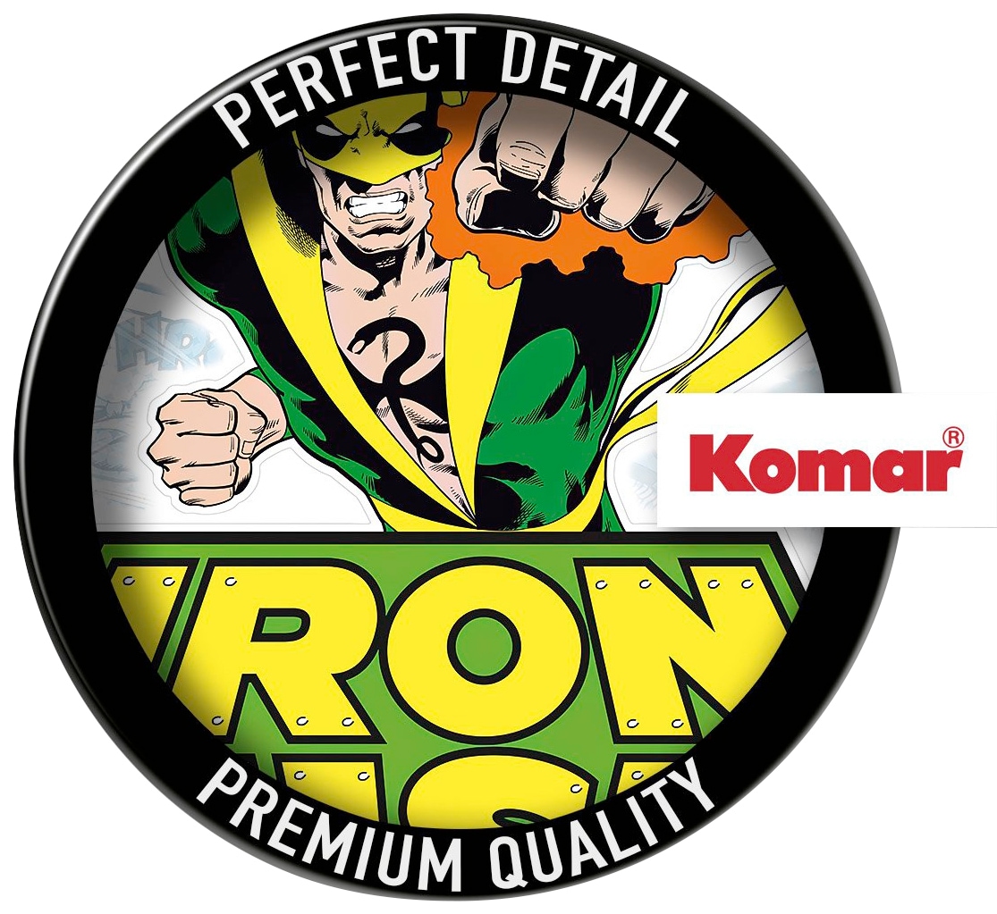 Komar Wandtattoo »Iron Fist Comic - Größe 50 x 70 cm«, (1 St.), selbstklebend, Wandsticker, Kinderzimmer