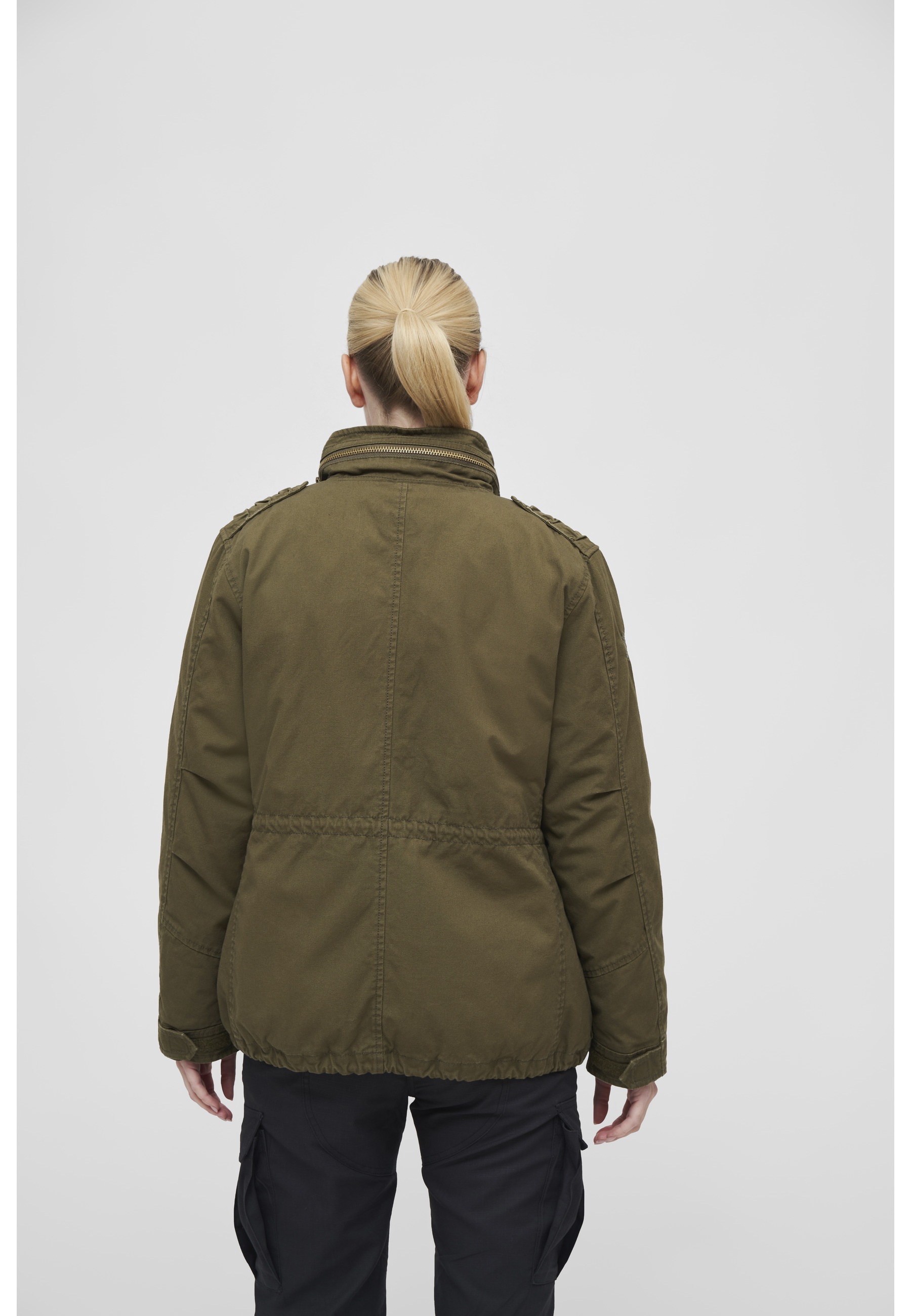 Brandit Parka »Brandit Damen Ladies M65 Giant Jacket« 1 Stk. tlg. mit Kapuze
