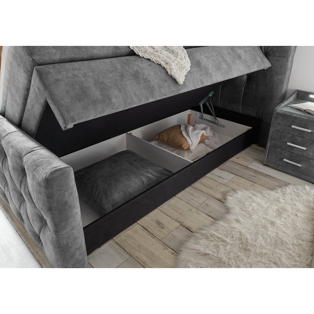 ED EXCITING DESIGN Boxspringbett »Hammonton«