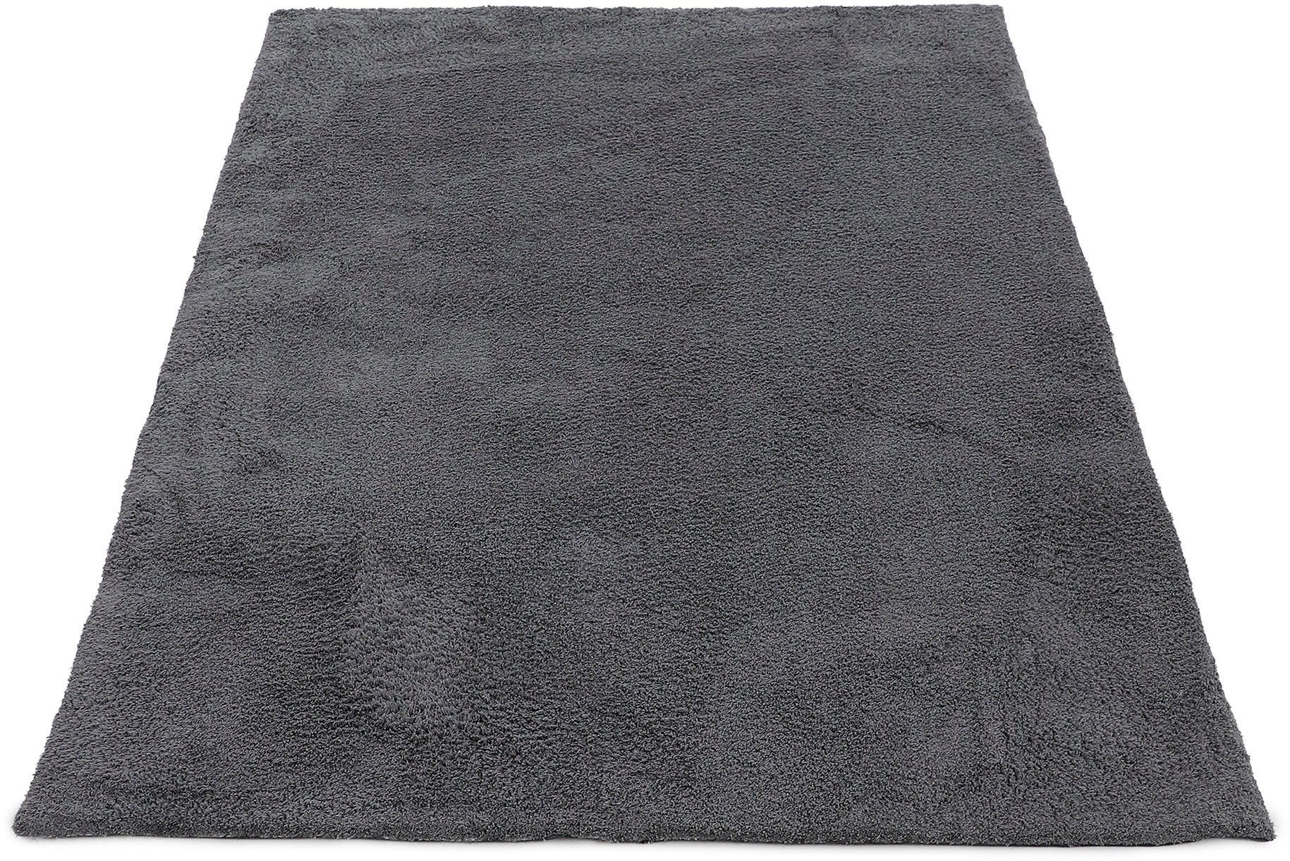 carpetfine Hochflor-Teppich »Silky, auch als Läufer erhältlich«, rechteckig günstig online kaufen