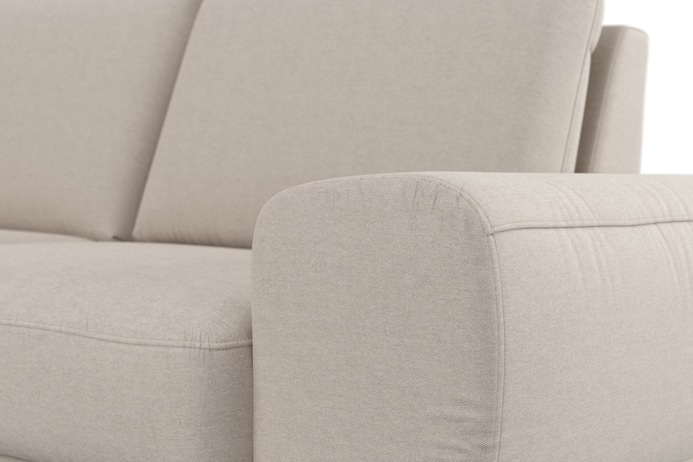 sit&more Ecksofa »Cinturo L-Form«, inklusive Sitztiefenverstellung und Federkern, Sitzhöhe 45 cm