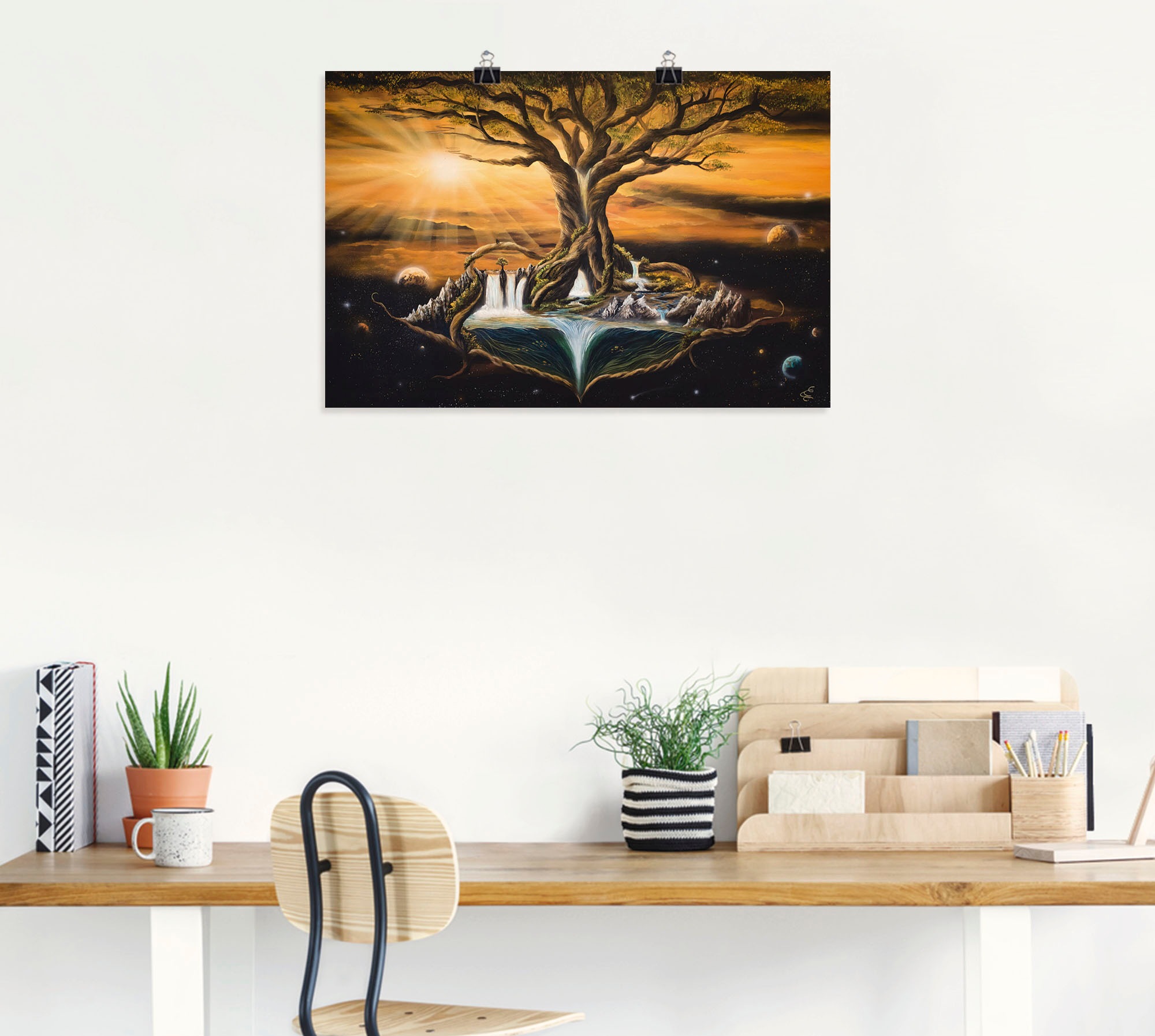 Artland Wandbild »Der Traum der Welten«, Landschaften, (1 St.), als Alubild günstig online kaufen