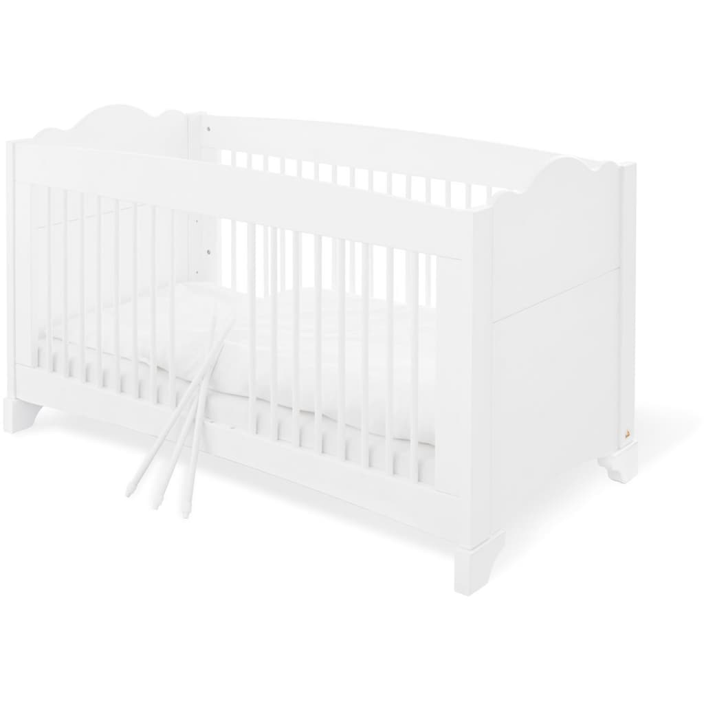 Pinolino® Babymöbel-Set »Pino«, (Spar-Set, 2 St., Kinderbett, Wickelkommode)