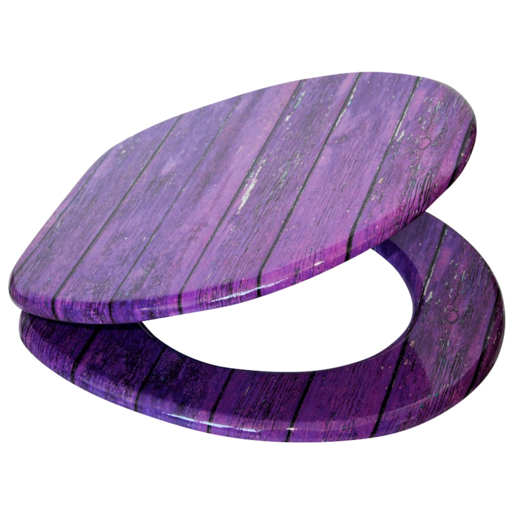 Sanilo WC-Sitz »Purple Wall«