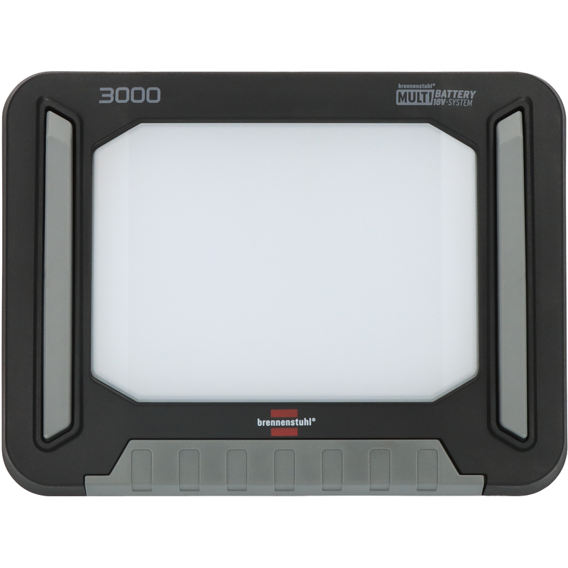 BRENNENSTUHL LED Baustrahler »Multi Battery LED Akku Baustrahler 3000 MA« LED-Modul Arbeitsleuchte kompatibel mit 18V Akkus 11 verschiedener...