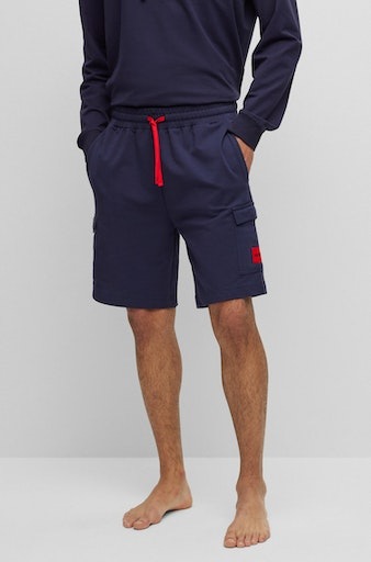 Bild von HUGO Sweatshorts »Reverse Shorts«, mit Cargotaschen