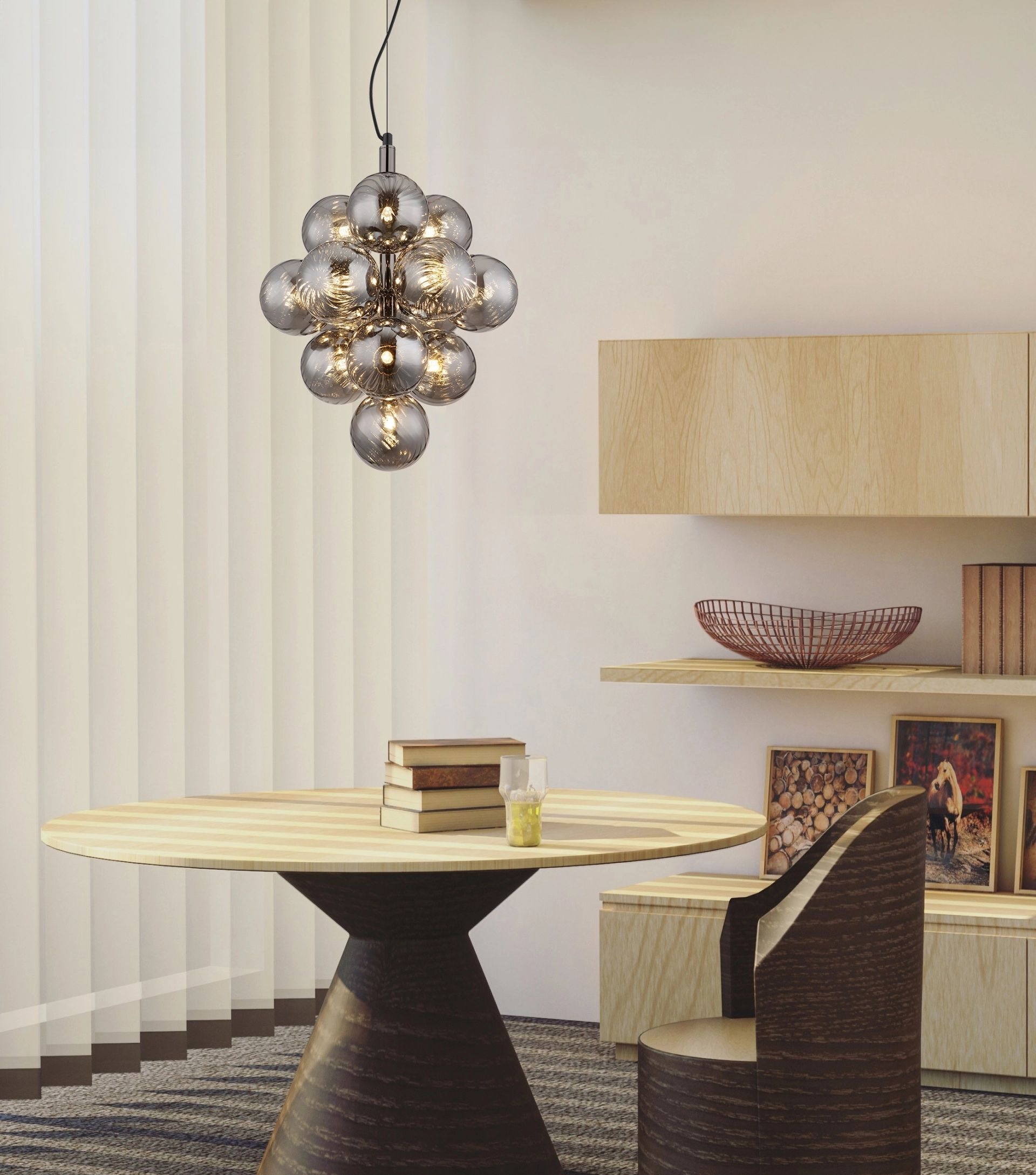 GLOBO LIGHTING Pendelleuchte »CONOR« G9 1 Stk. Hängeleuchte, Hängelampe, Gl günstig online kaufen