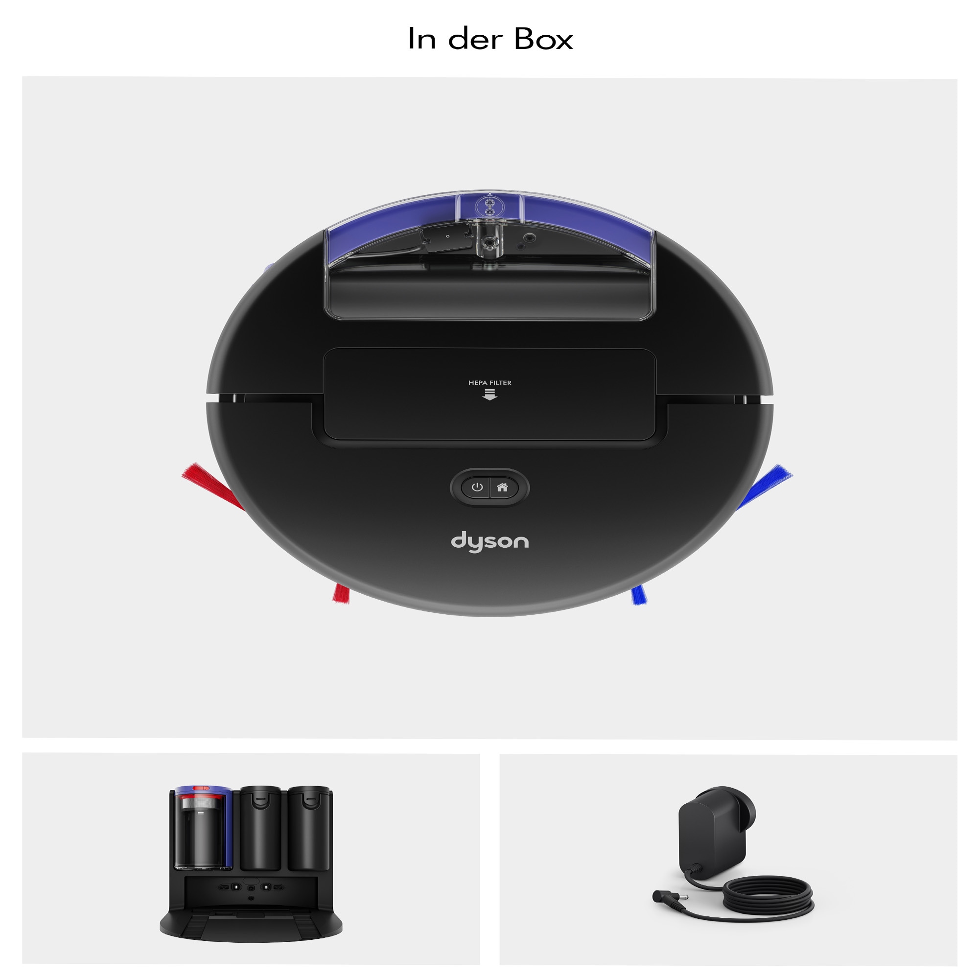 DYSON Saugroboter »spot+scrub Ai« Beseitigt versteckte Flecken mithilfe fortschrittlicher KI