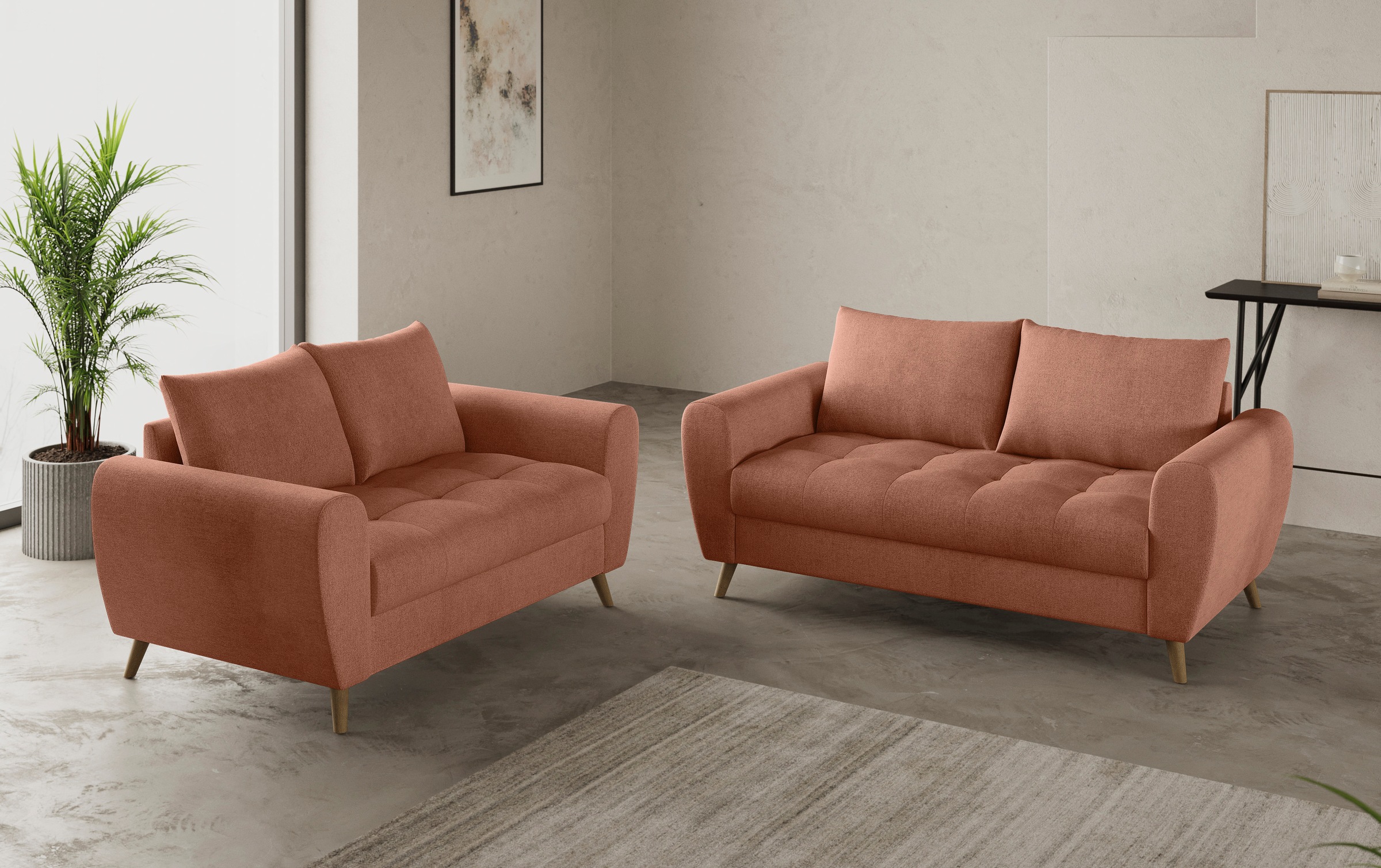 Mr. Couch 2,5-Sitzer "Blackburn II" Wahlweise mit Kaltschaumpolsterung bis günstig online kaufen