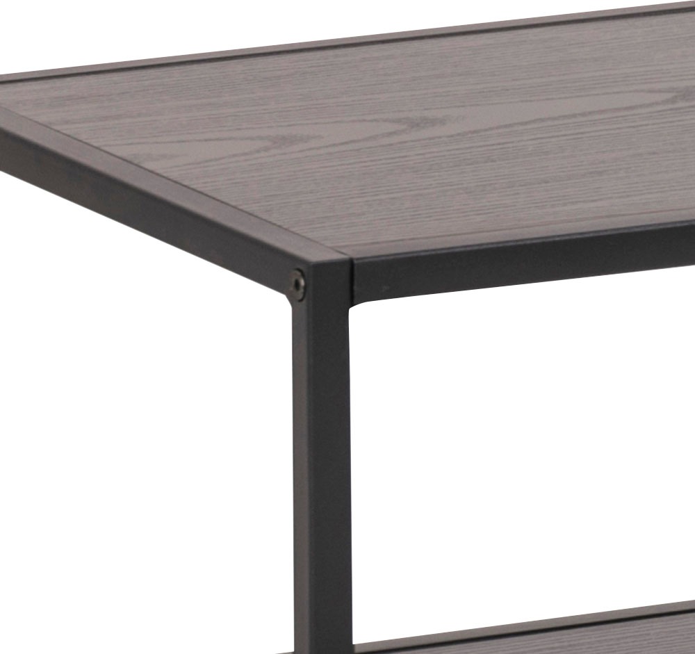 ACTONA GROUP TV-Schrank, Metallgestell im Industrie-Look, 3 Einlegeböden, Breite 120 cm