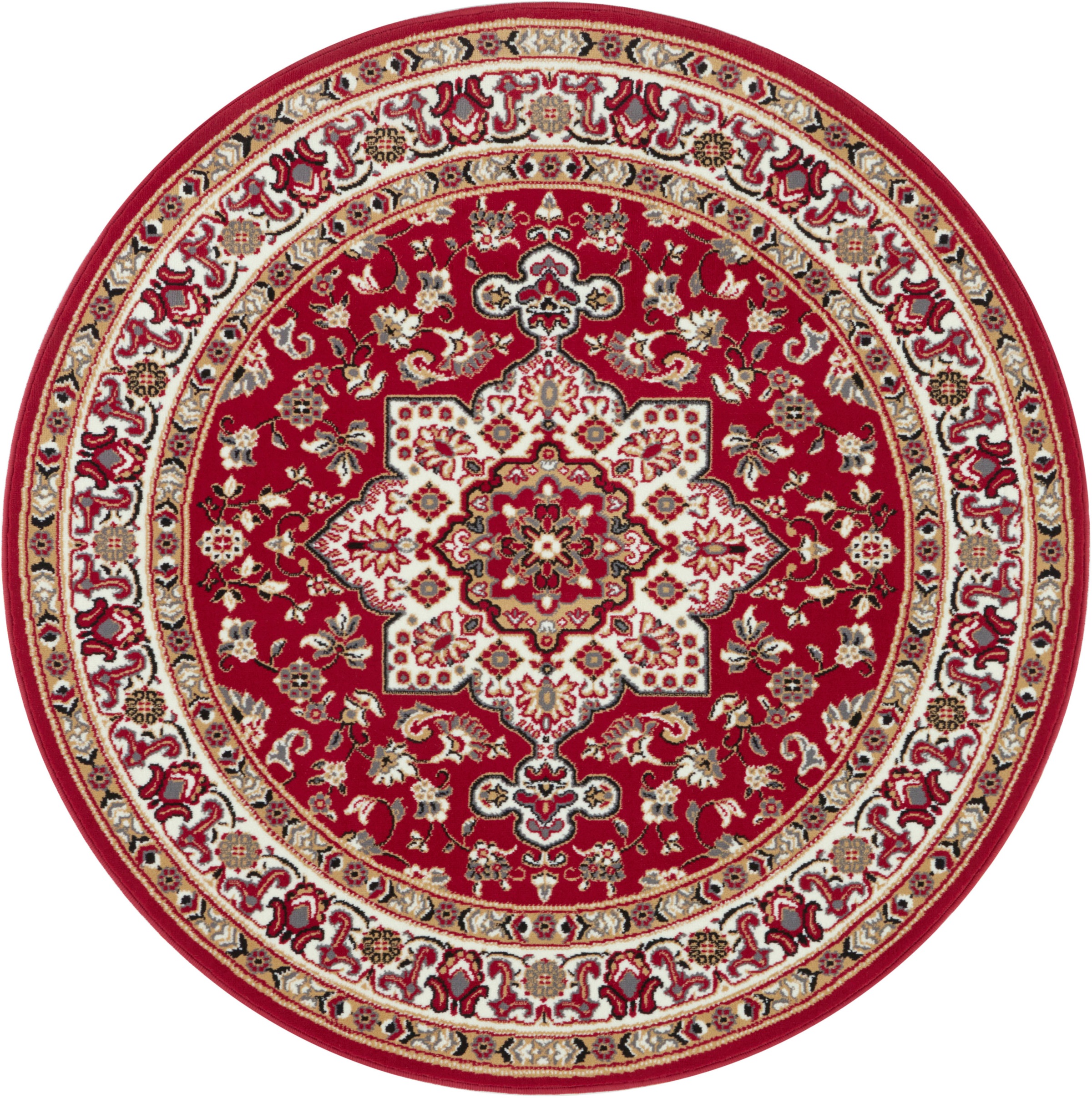 HANSE Home Teppich »Parun Täbriz«, rund, 9 mm Höhe, Kurzflor, Orient, Teppi günstig online kaufen
