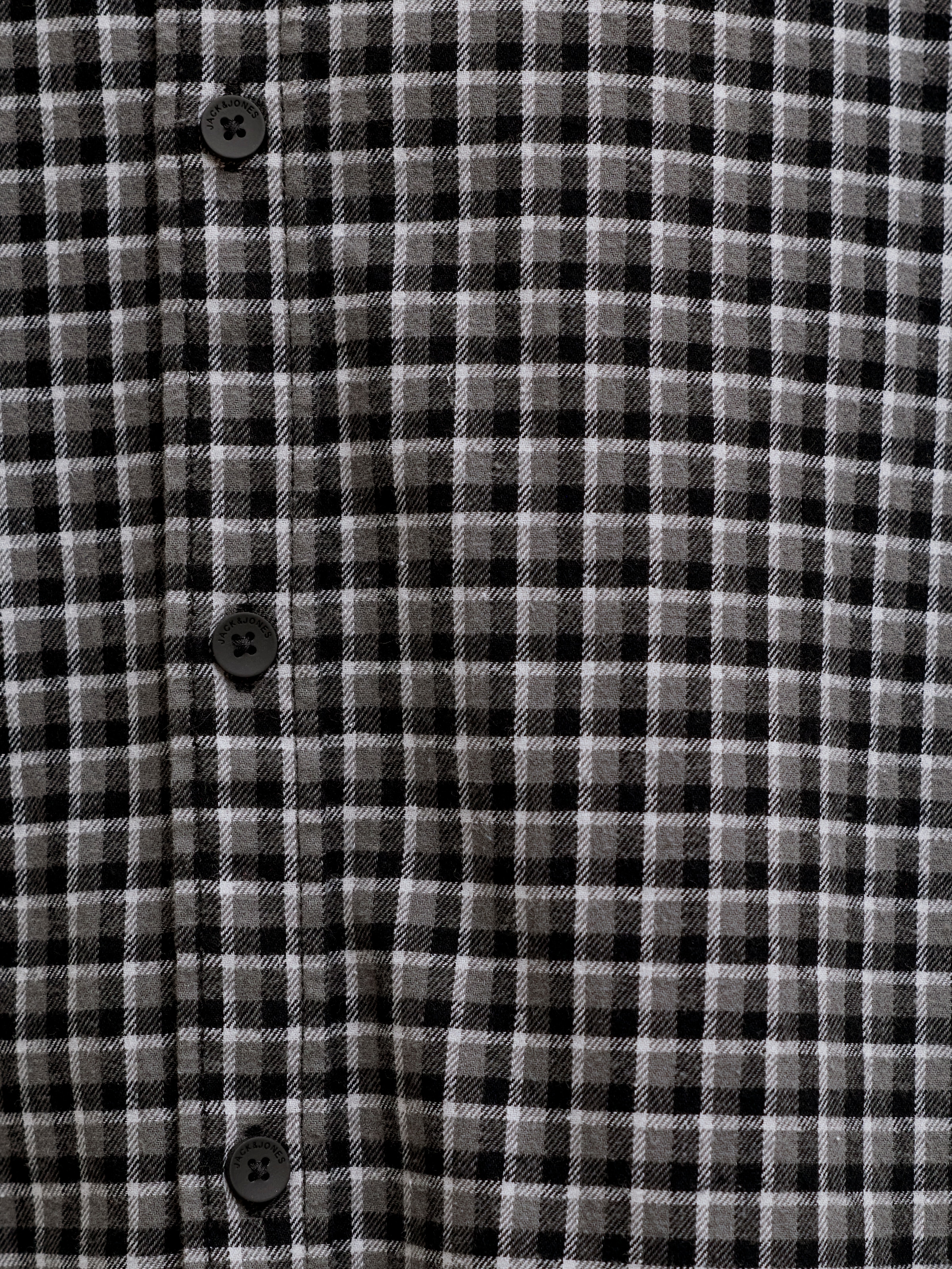 Jack & Jones Langarmhemd »JJCARTER CHECK SHIRT LS SN« Baumwolle, relaxed fit