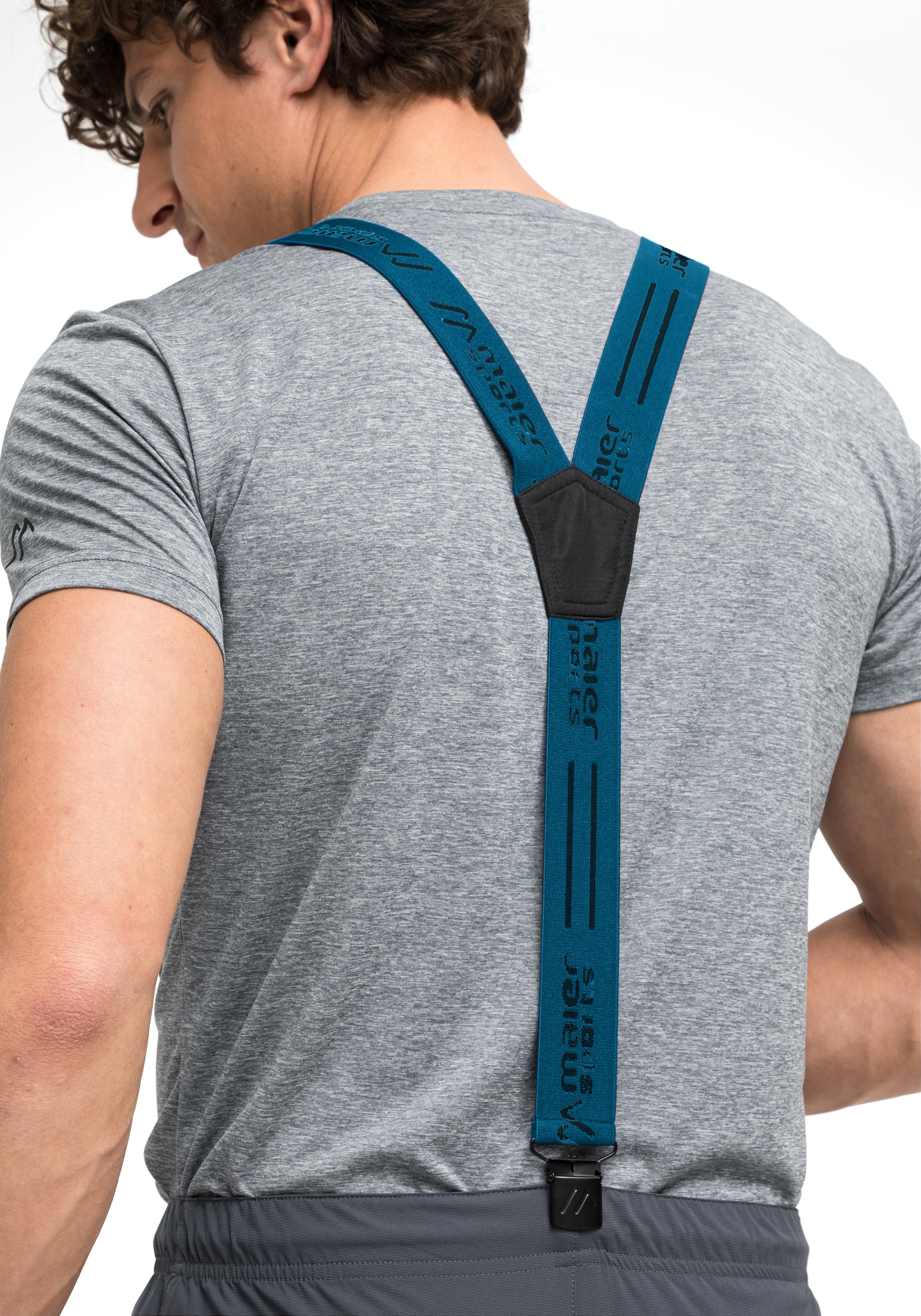 Maier Sports Hosenträger »Suspender« Unisex, Länge verstellbar, hochwertiger Clipverschluss