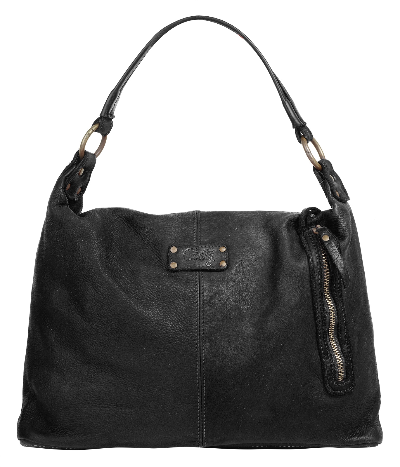 Cluty Shopper, echt Leder, Made in Italy
