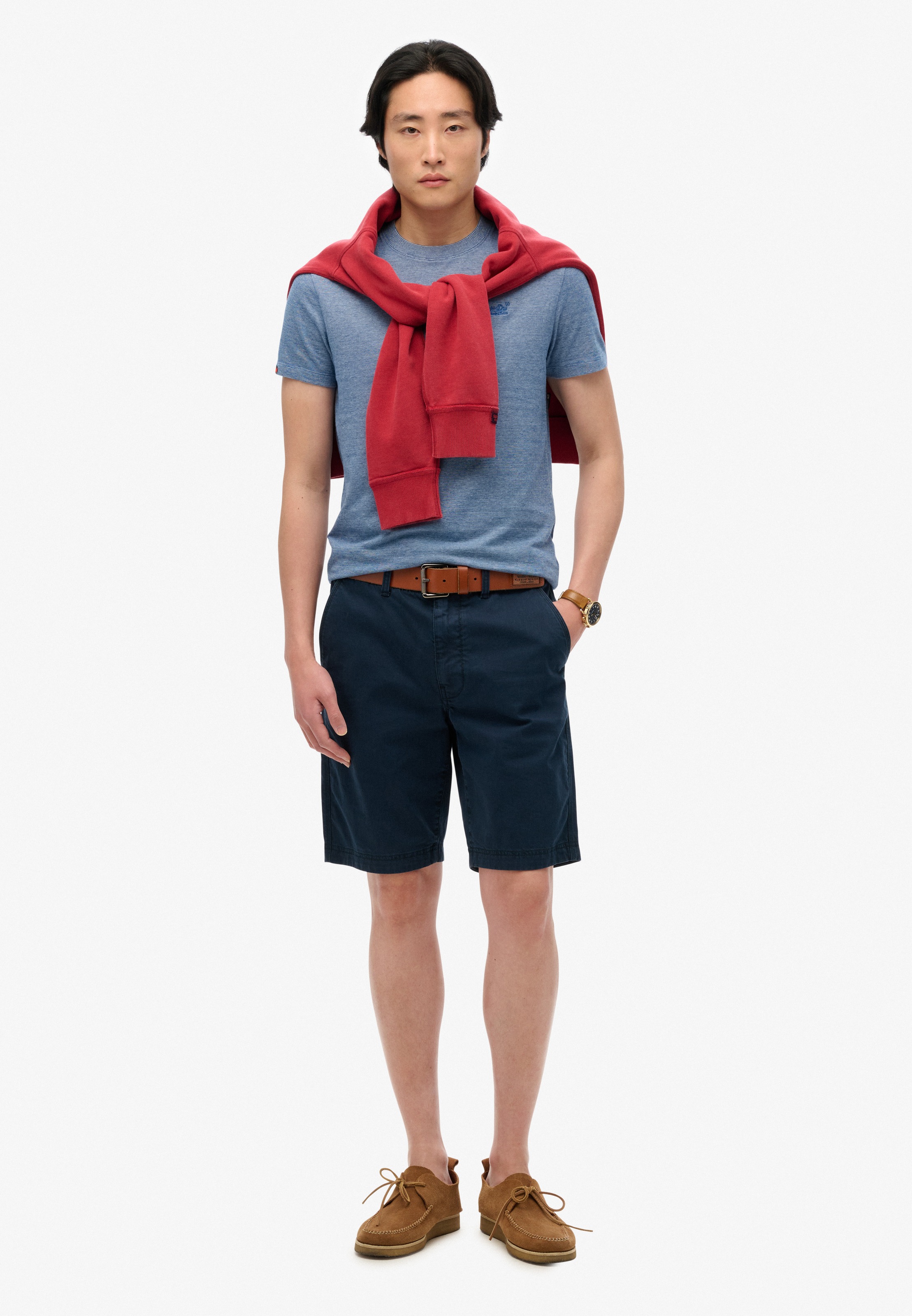 Superdry Rundhalsshirt »ESSENTIAL LOGO EMB TEE«