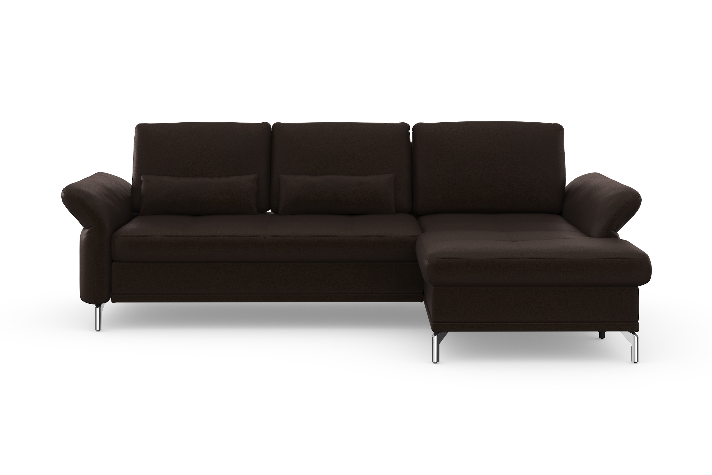 Home affaire Ecksofa »Palm Beach L-Form« Federkern, mit Sitztiefenverstellu günstig online kaufen