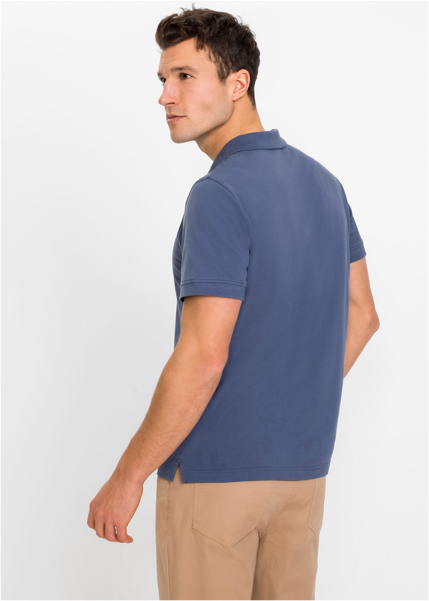 bonprix Poloshirt »Piqué-Poloshirt aus reiner Baumwolle«, Piqué-Poloshirt aus reiner Baumwolle
