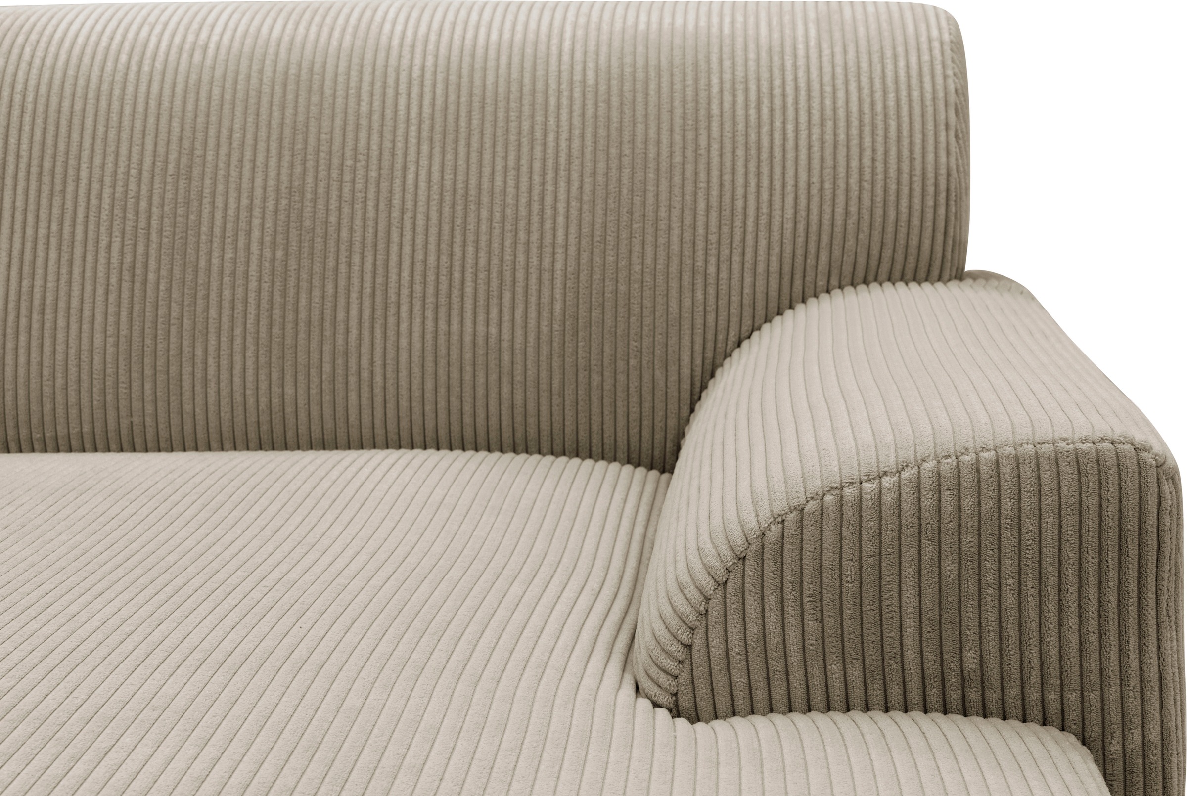 Home affaire Ecksofa »Nika L-Form«, wahlweise mit Bettfunktion, auch in Cord