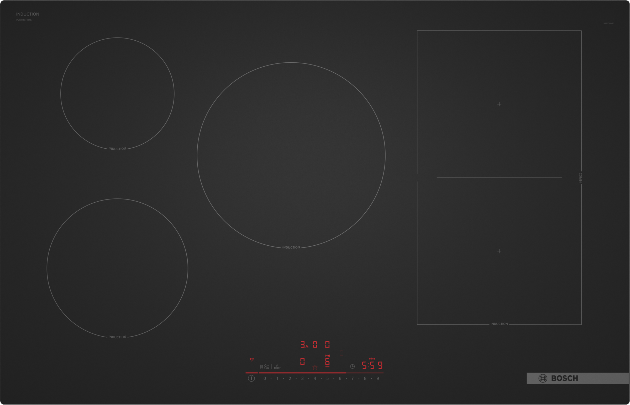 BOSCH Induktions-Kochfeld »PVW81CHB1E« günstig online kaufen