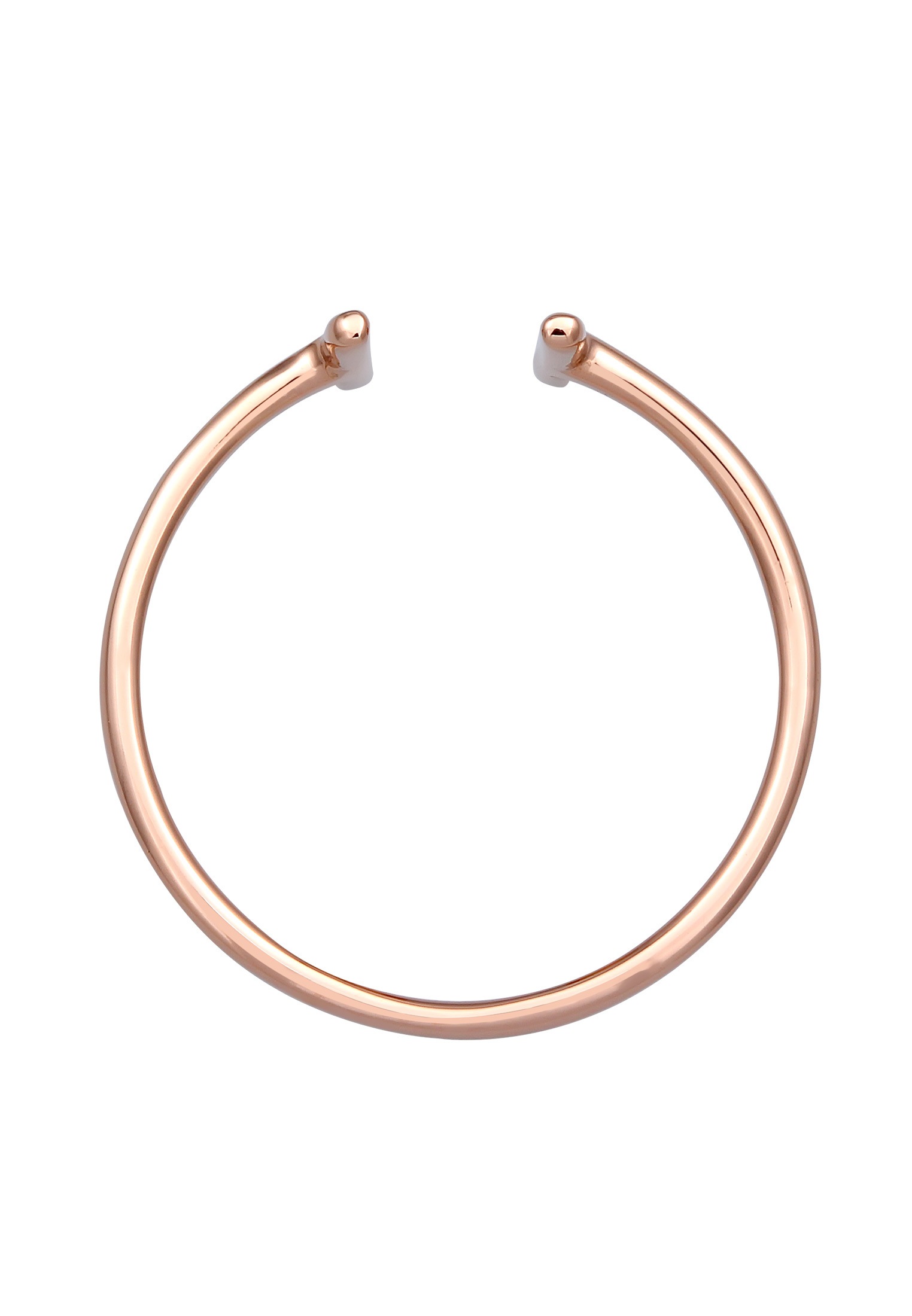 Elli Premium Fingerring »Geo Statement Basic 750 Roségold«
