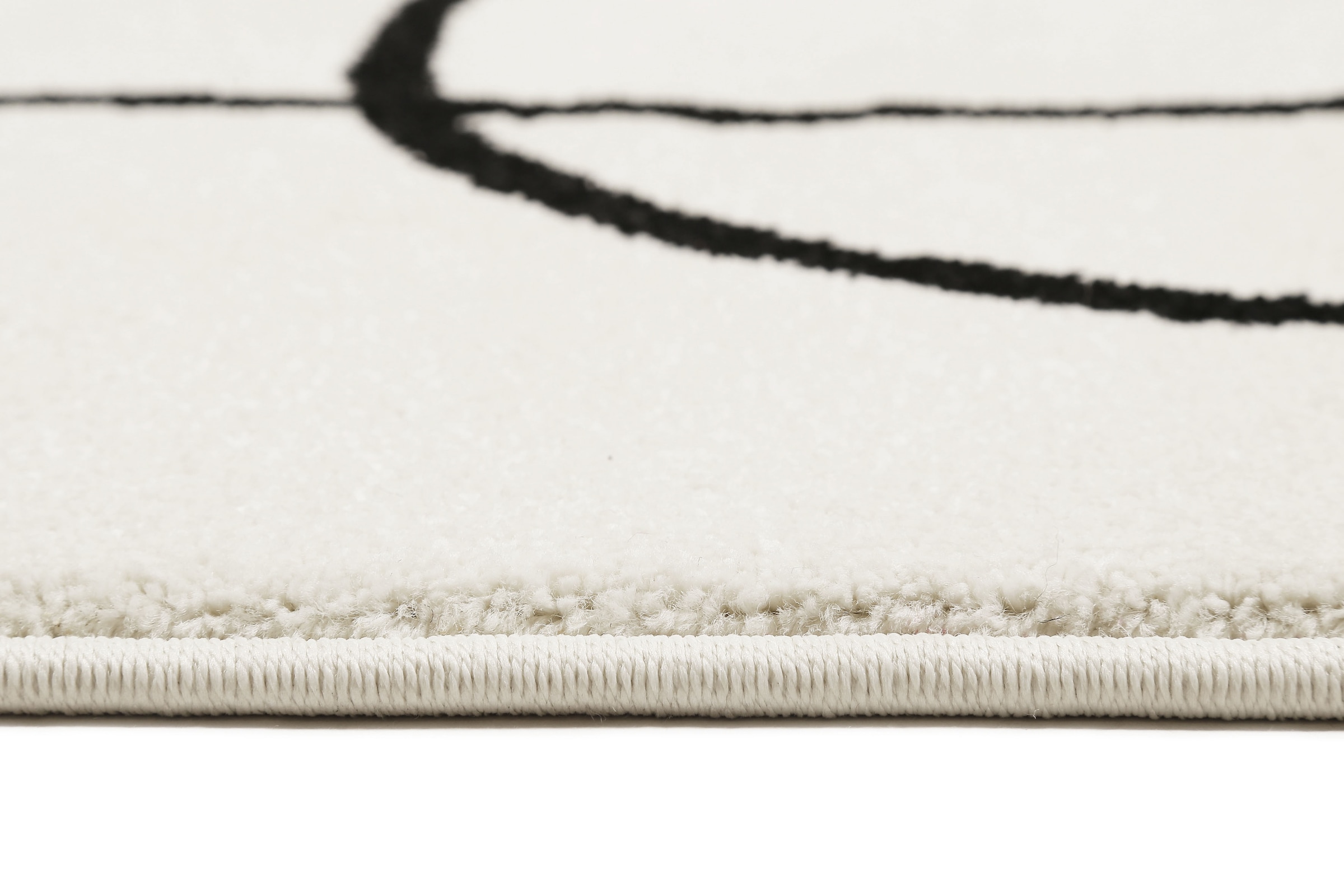 Esprit Teppich »Artist, ESP-40102«, rechteckig, 13 mm Höhe, Kurzflor, geometrisch modern, schwarz weiss, Wohnzimmer, Schlafzimmer