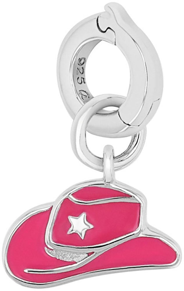 Amor Charm-Einhänger »Hut, 2039968«, mit Emaille