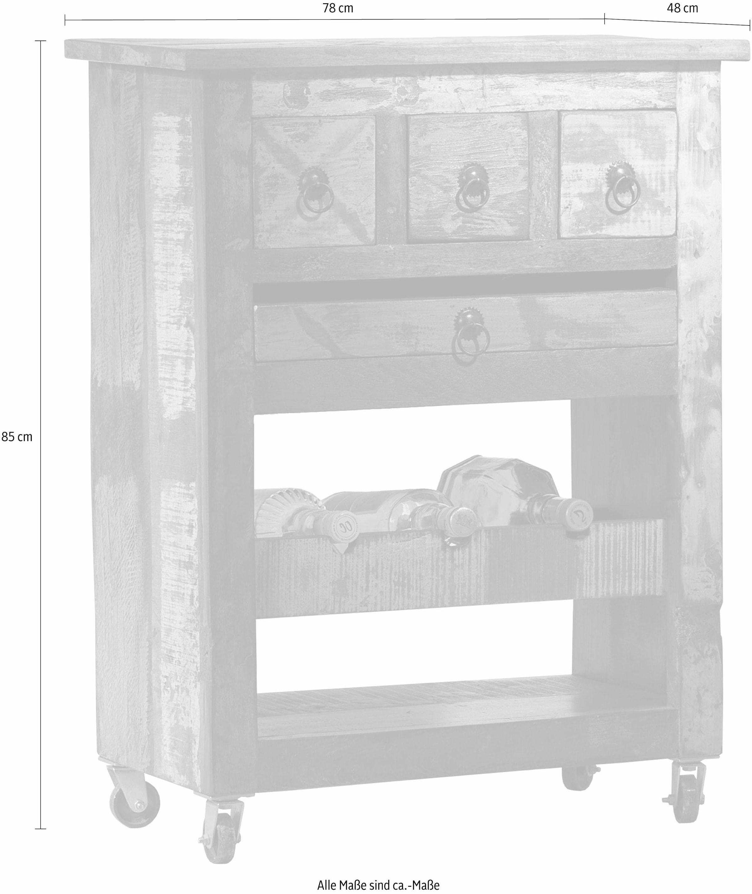 SIT Küchenwagen »Riverboat« Shabby Chic, Vintage