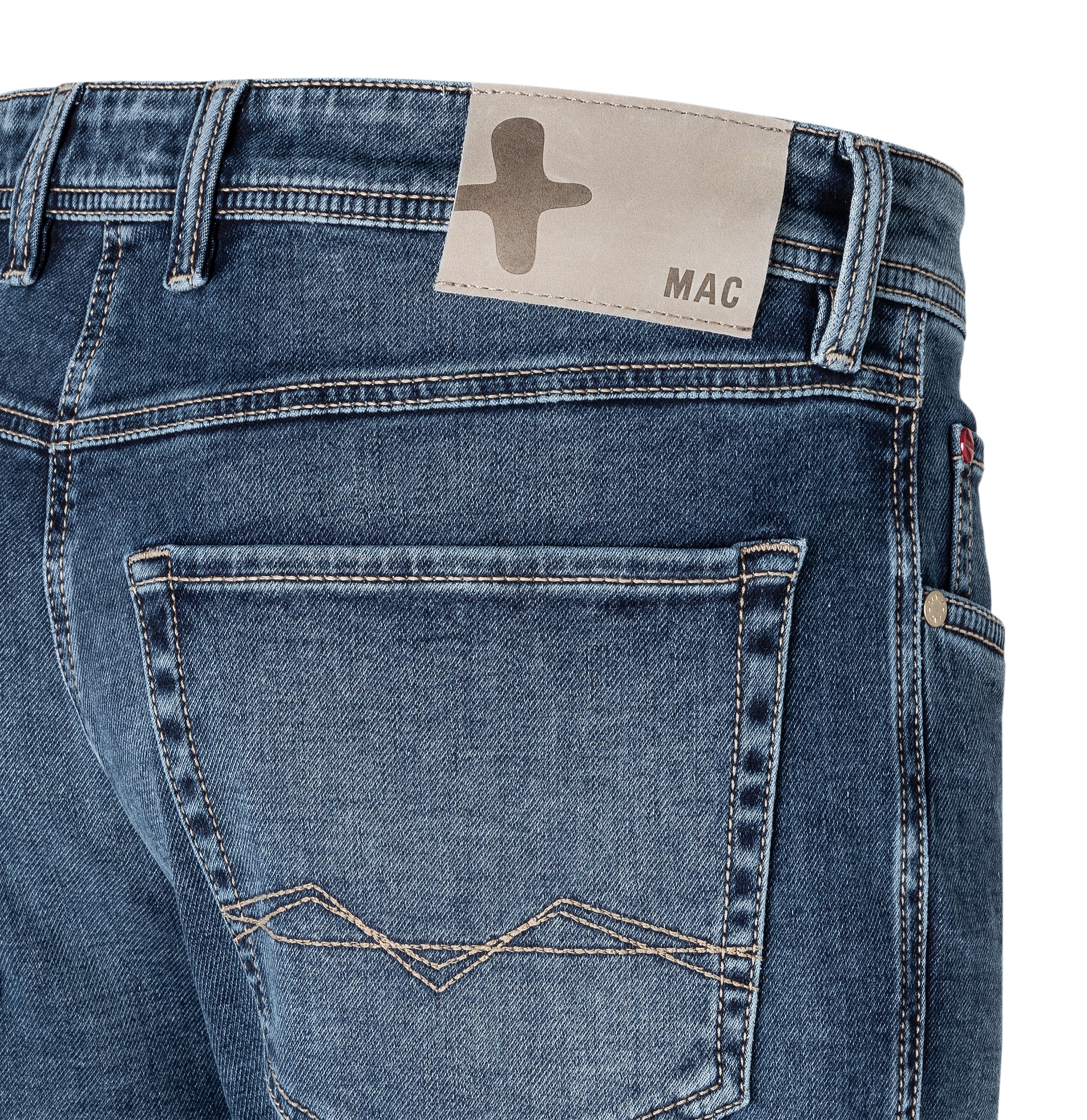 MAC Tapered-fit-Jeans, im Five-Pocket Style