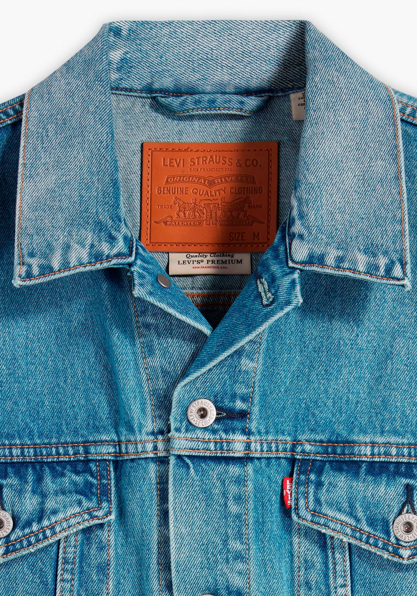 Levi's® Jeansweste »RELAXED TRUCKER VEST MED INDIGO - WORN IN«