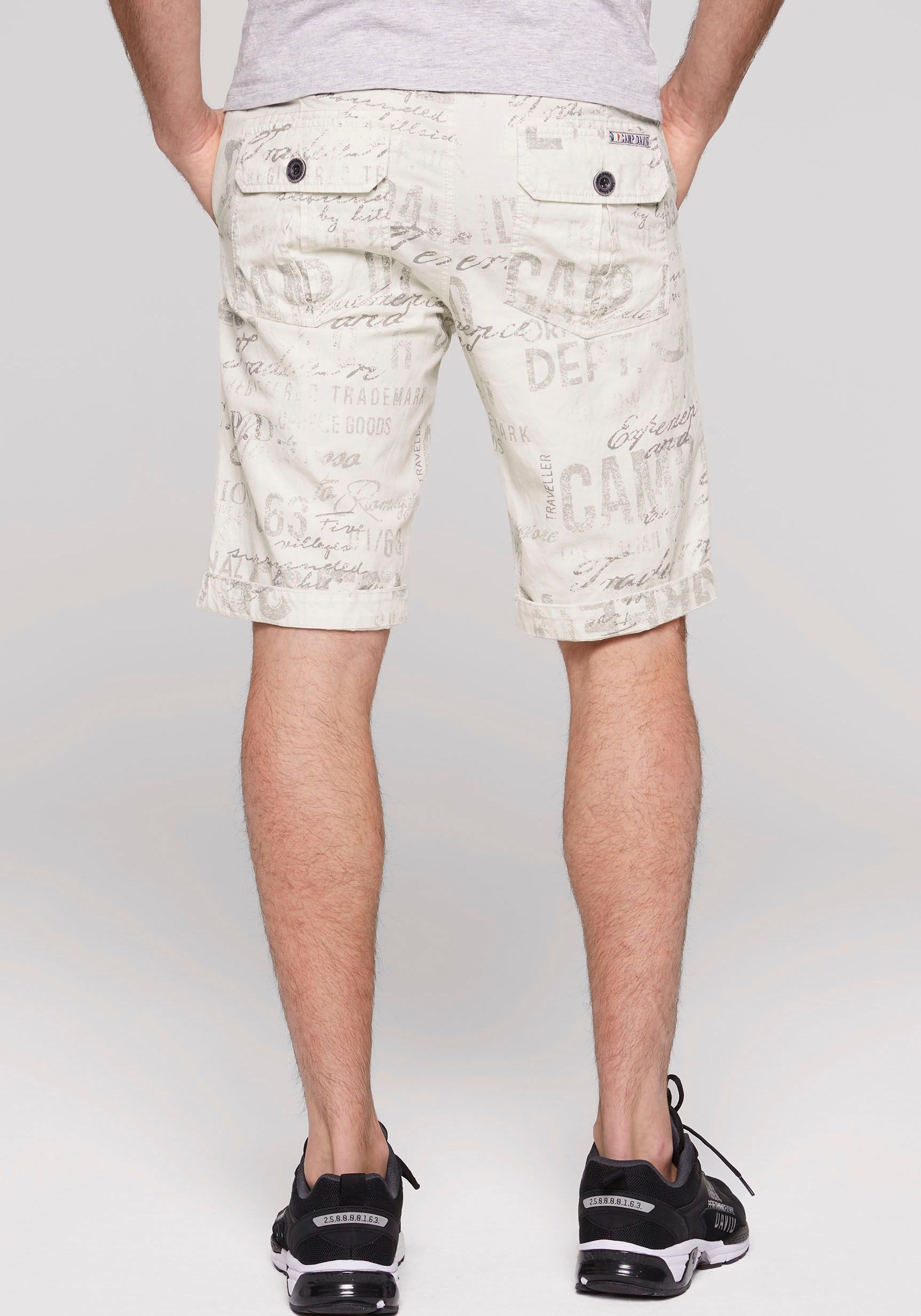 3. Bild von CAMP DAVID Bermudas, mit Cargo-Taschen