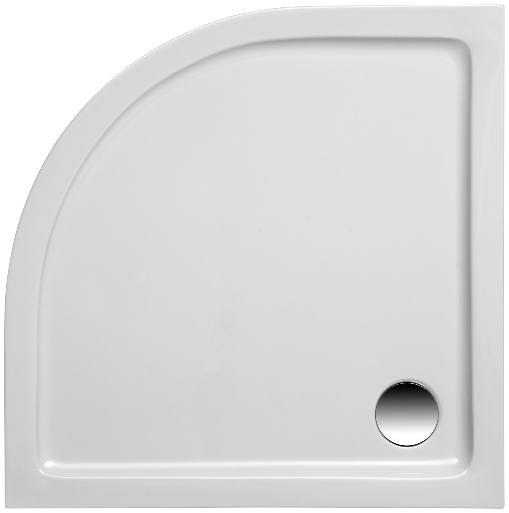 OTTOFOND Duschwanne Set, 90x90 cm, mit Fußgestell, Ablaufgarnitur und Fugen günstig online kaufen