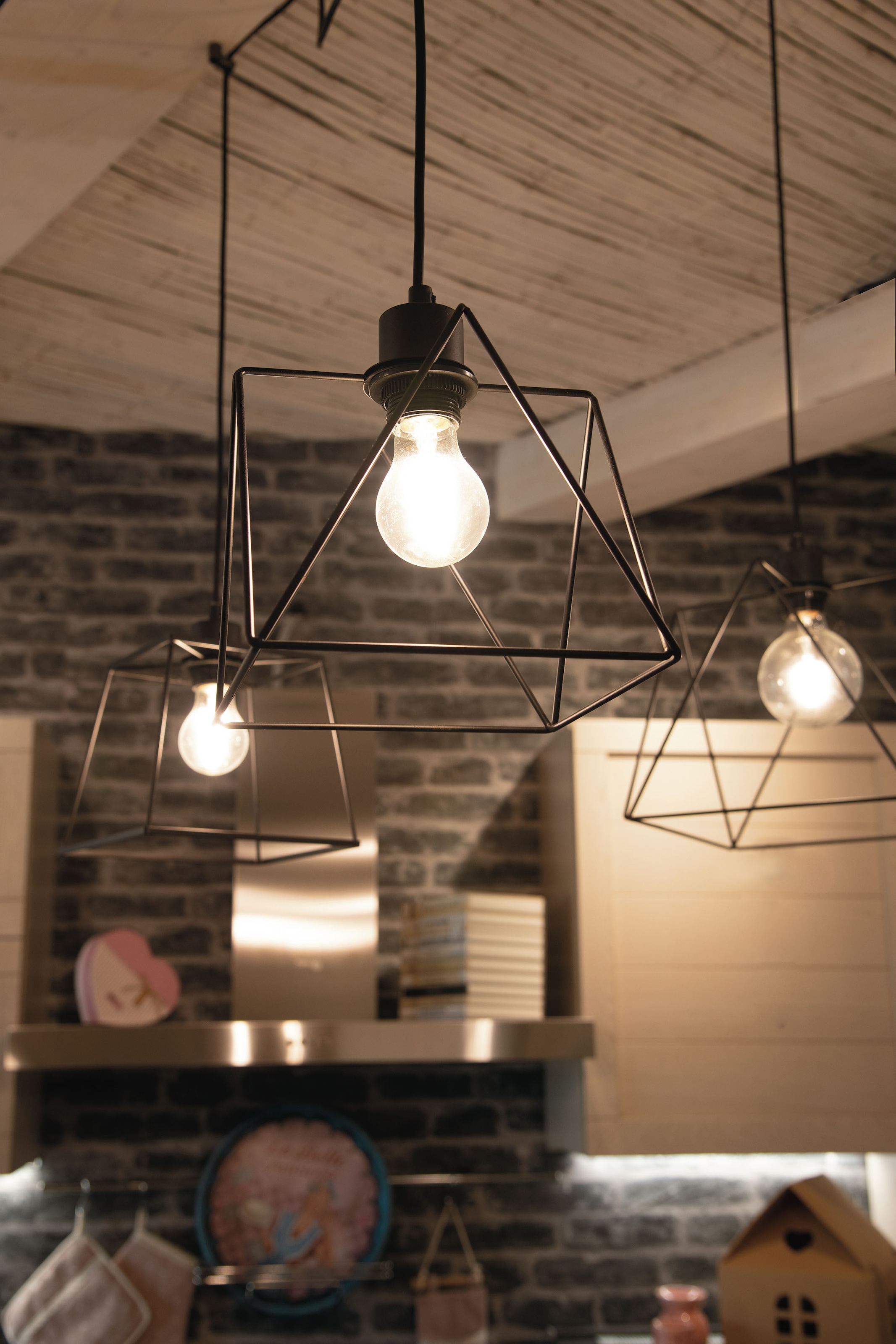 ECO-LIGHT Pendelleuchte »BROOKLYN«, Leuchtmittel E27 | ohne Leuchtmittel