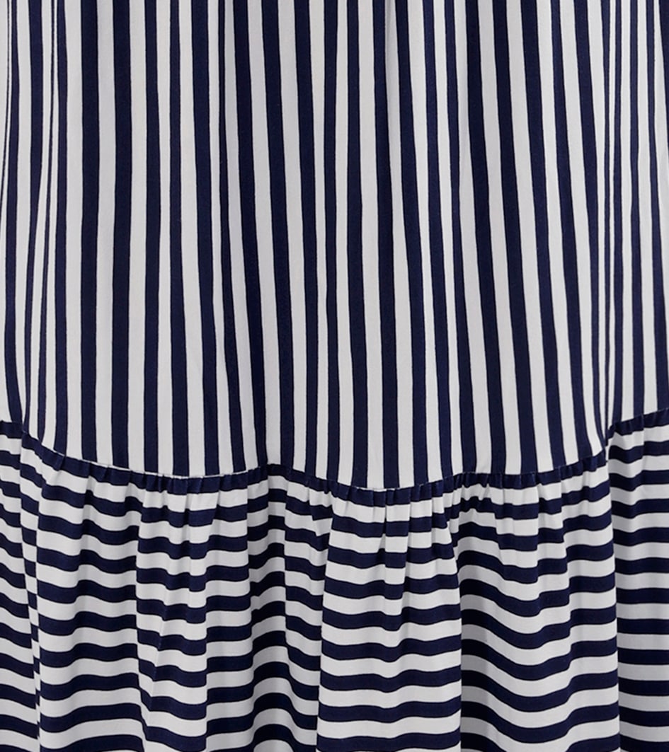 Aniston SELECTED Sommerkleid, im gestreiften Design für einen zeitlos schönen Look