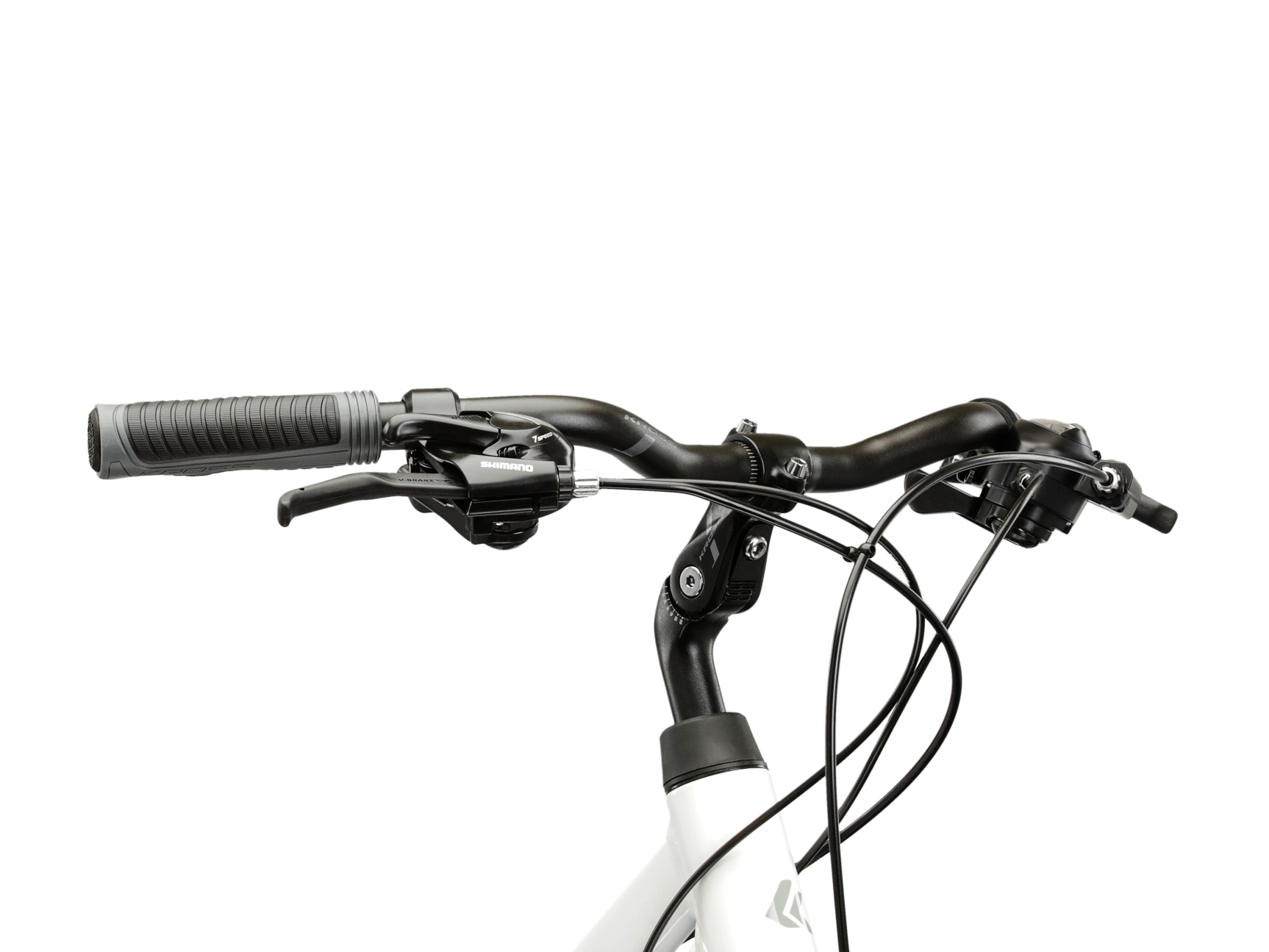 Kross Trekkingrad »Trans 1.0 weiß« 21 Gang Shimano TOURNEY TY300 Schaltwerk Kettenschaltung